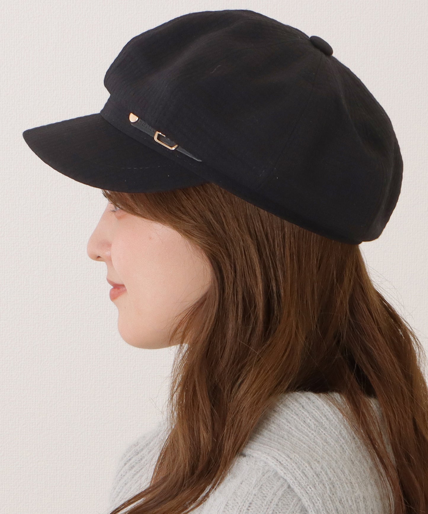 ベルト付きクラシカルキャスケット棒