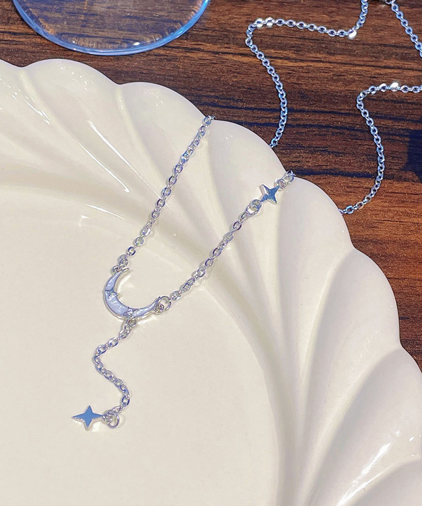 ドリーミー スター ムーン ショート ネックレス