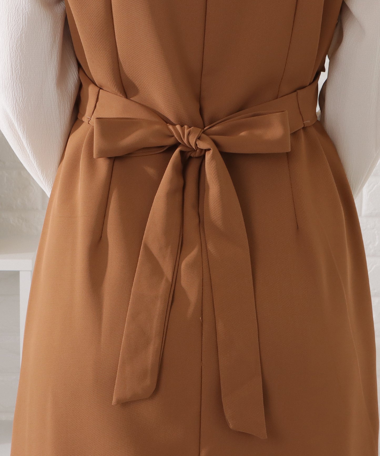 シフォンドッキングカシュクールワンピース