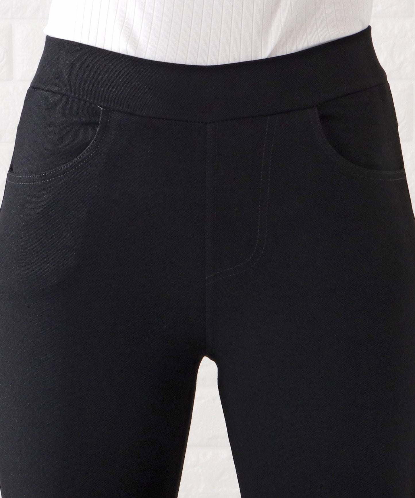 シンプルストレッチレギンスパンツ