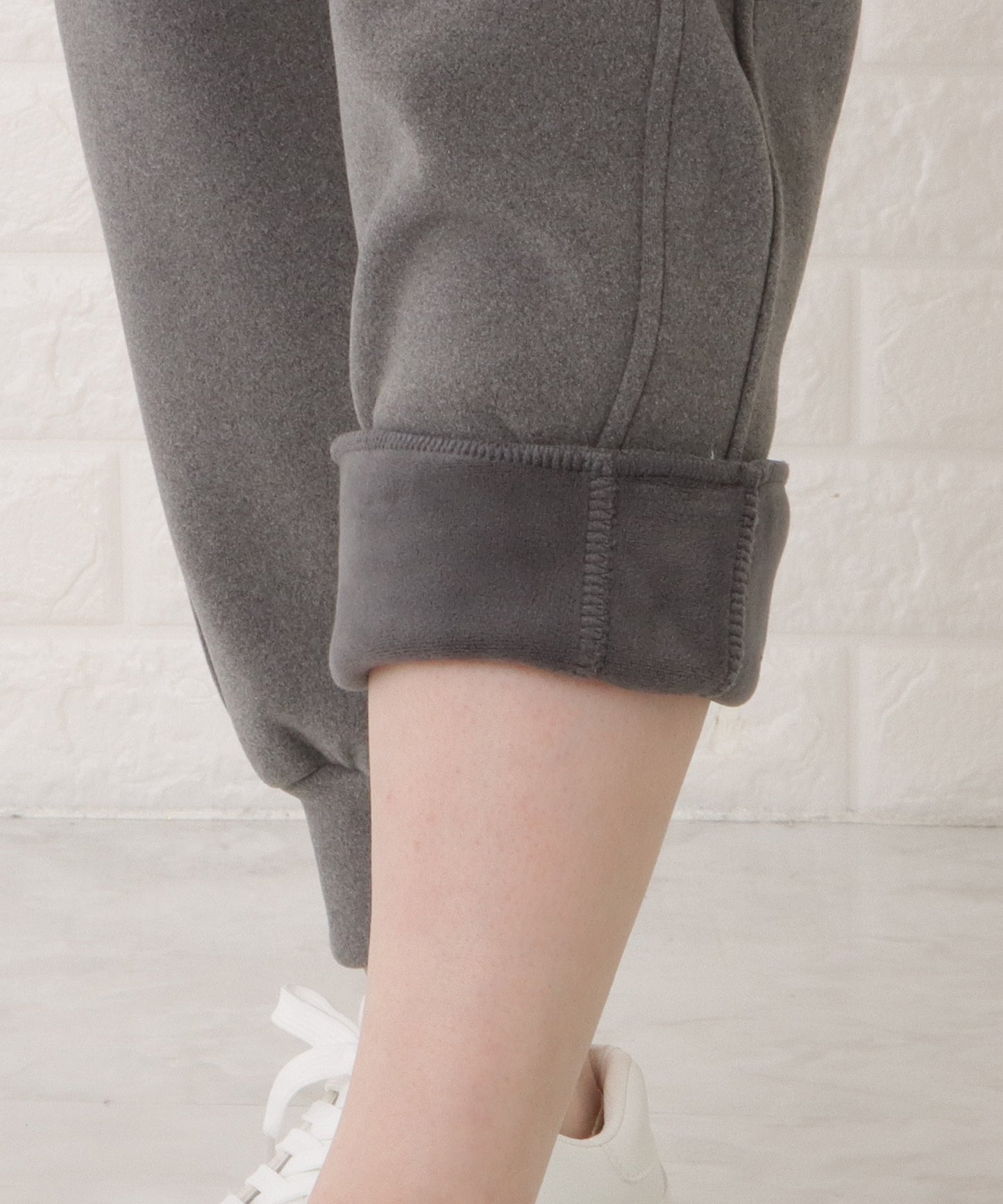 ワンポイント付ベーシックスウェットパンツ