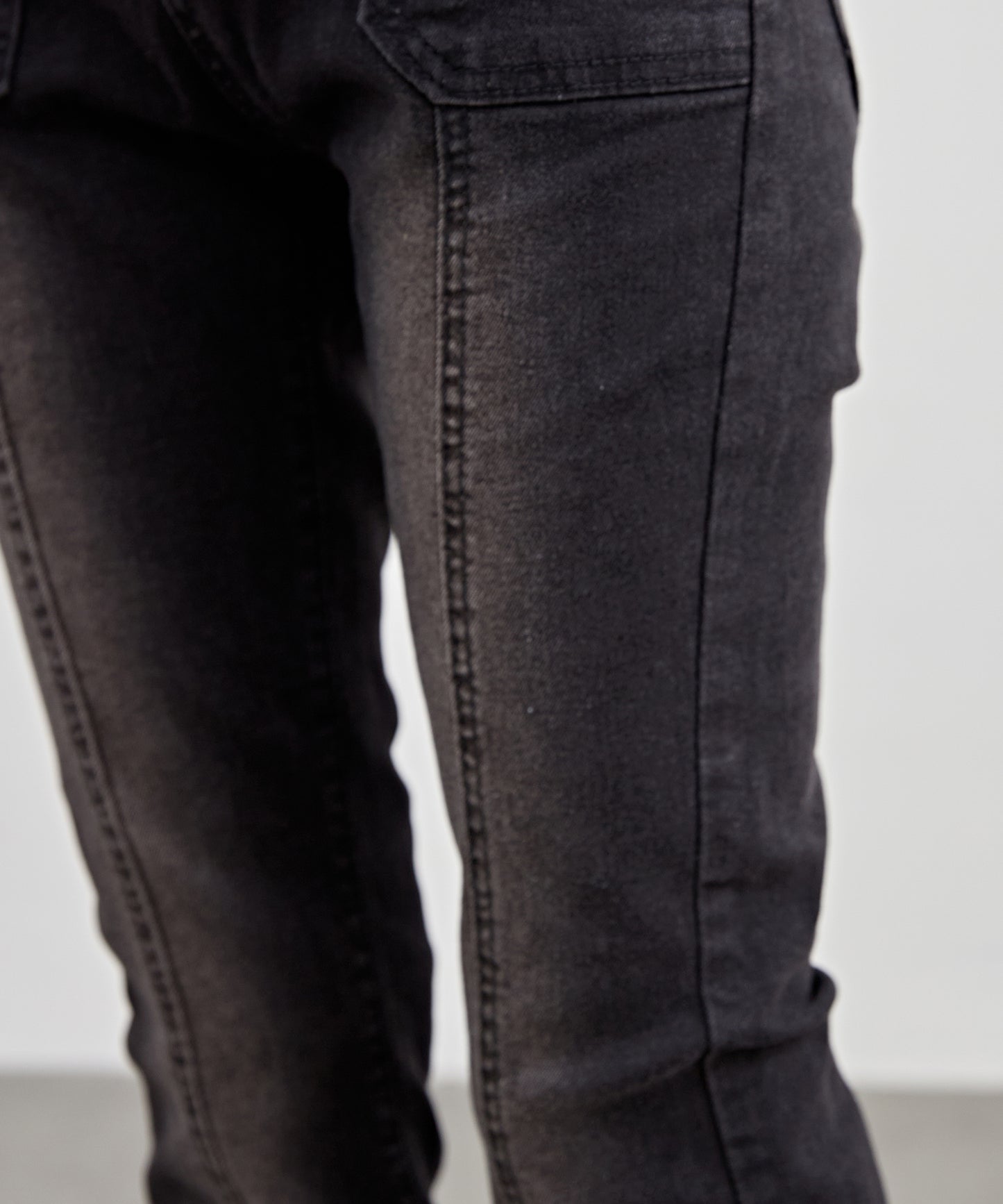 ハイウエスト ストレッチ フレア デニム パンツ