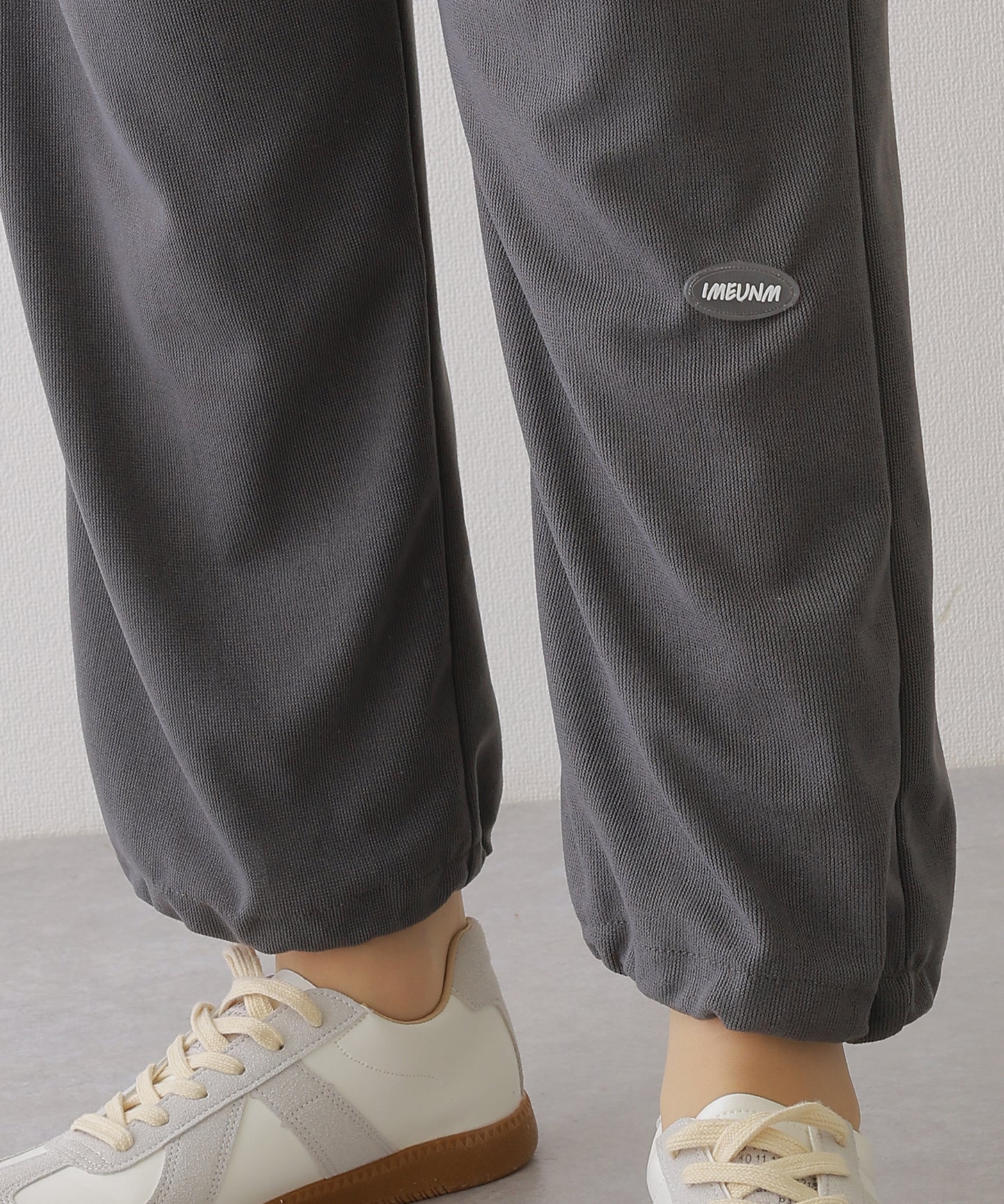 裾絞り ドロスト スウェット トラック パンツ