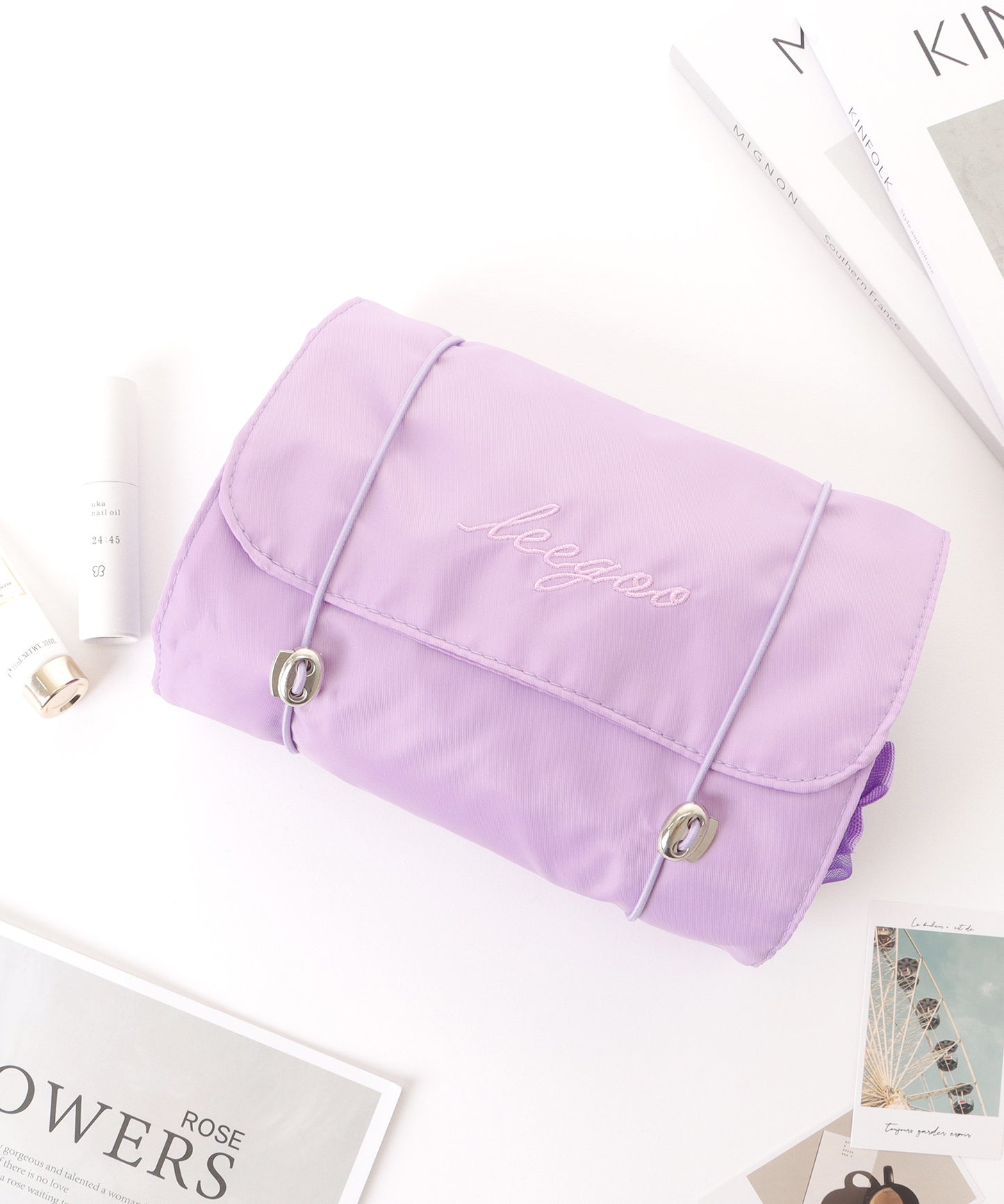 折りたたみトラベル分割メッシュマルチポーチ