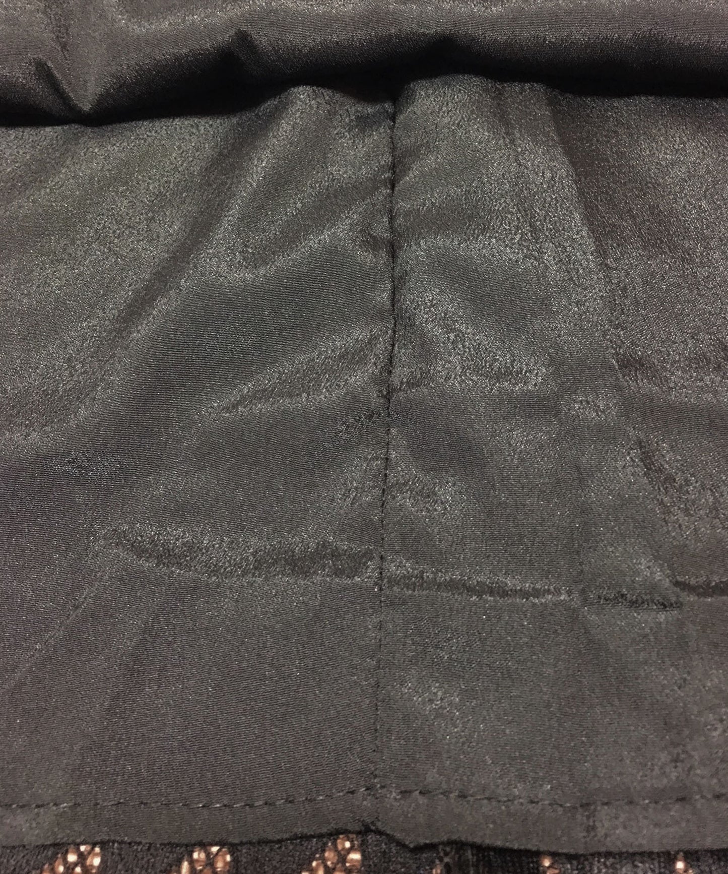 リーフモチーフハイネックロングワンピース・ドレス