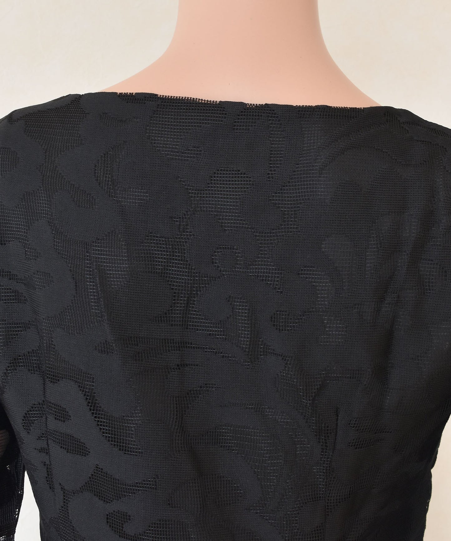 ミモレ丈総レースクラシックワンピース・ドレス