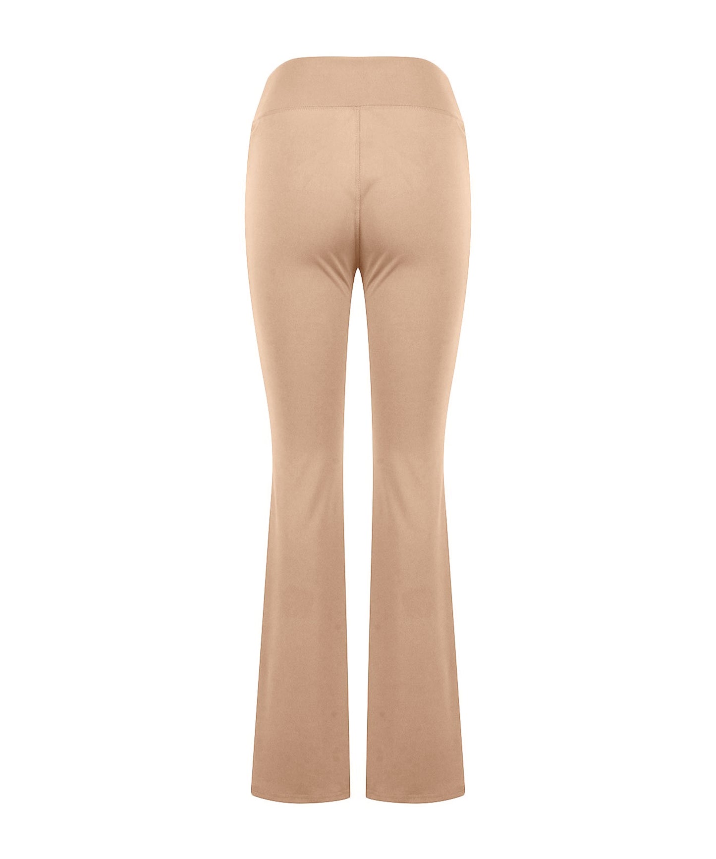 ソリッドカラー ストレッチ フレア ヨガ レギンス 水着 水陸両用