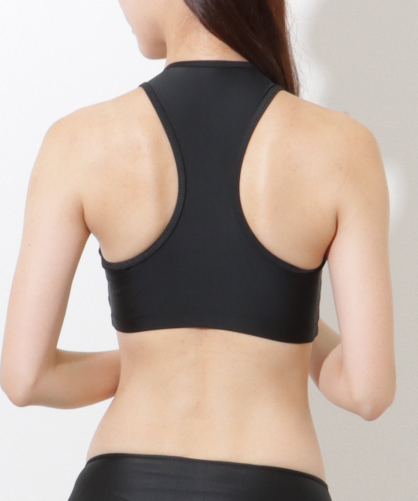 【5点セット】ボーター柄 トップス付き ベーシック ラッシュガード