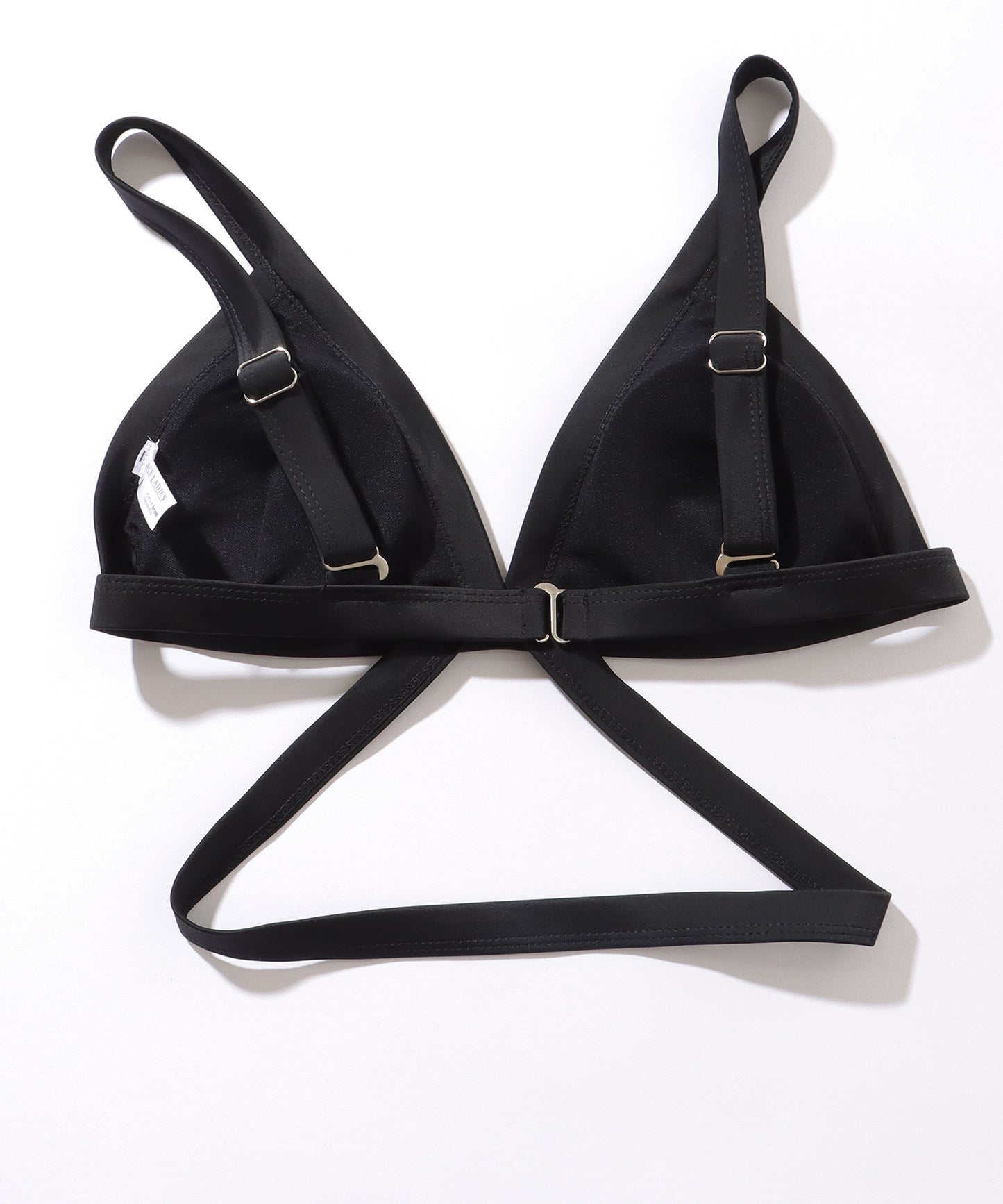 ソリッドカラー クロス ストラップ ビキニ セット