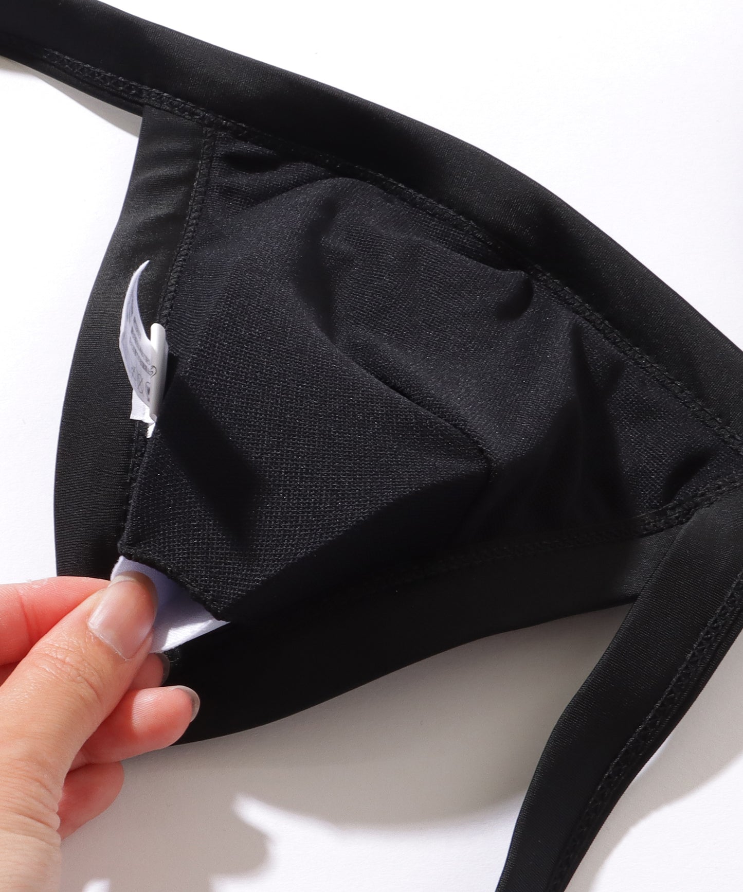 ソリッドカラー クロス ストラップ ビキニ セット