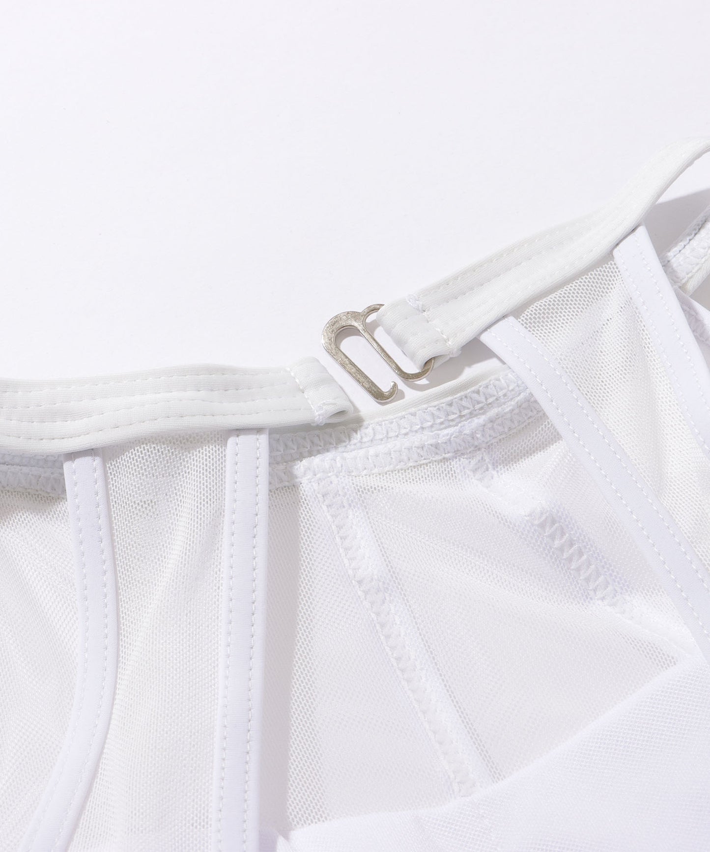 シアー ドッキング ウエーブライン ホルター スイムウエア