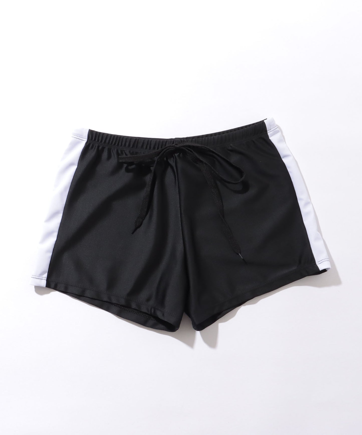 【5点セット】 配色ライン フロントジップ フィットネス ラッシュガード