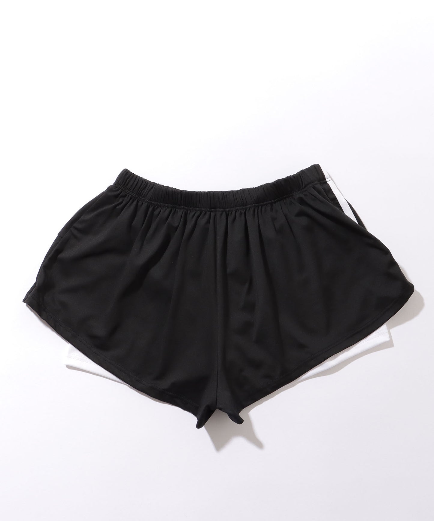 【2点セット】 バイカラー カップ付き 半袖 ラッシュガード