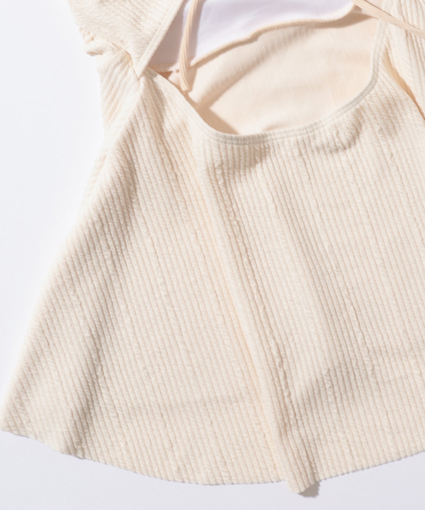 【2点セット】ハートネック ワイド ショルダー ワンピース 水着