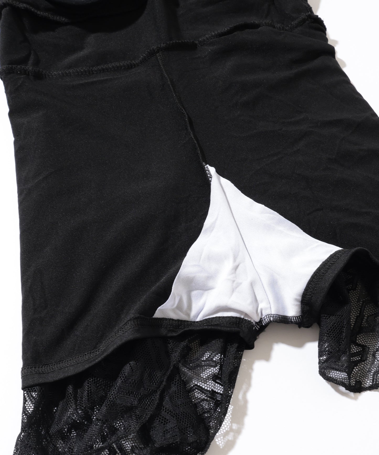 Vネック レース ホルター ワンピース スイムウエア