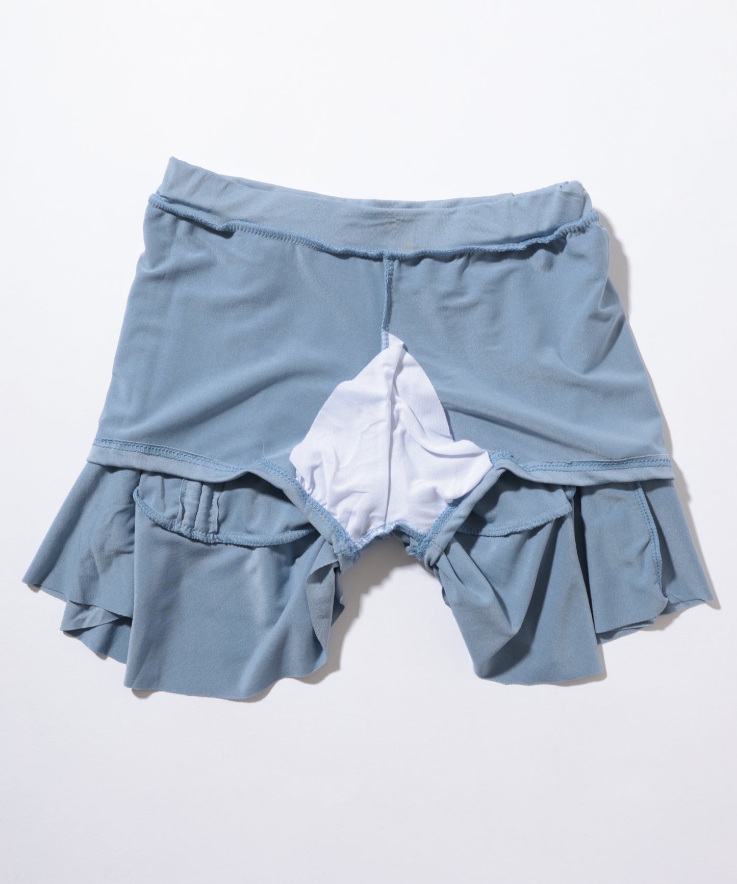 【2点セット】2way レース トップス フリル スカート セパレート 水着