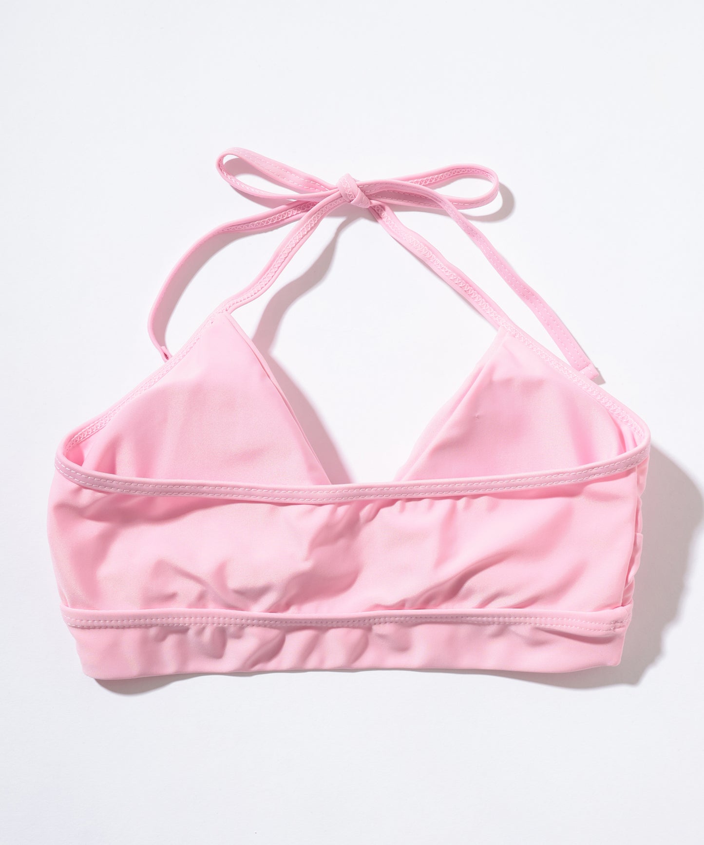 【2点セット】ツイスト クロスストラップ ホルターネック ビキニ 水着