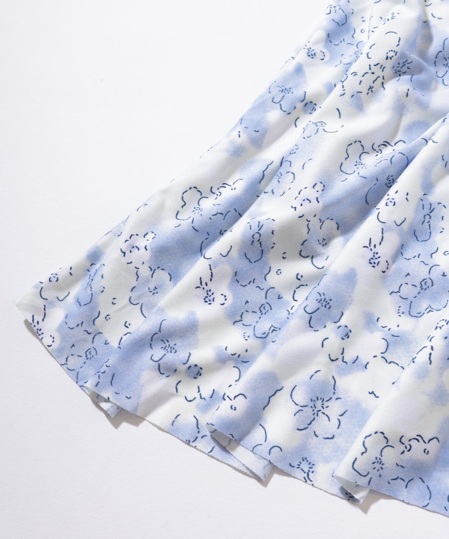 花柄 ビスチェ風 フリル ワンピース 水着