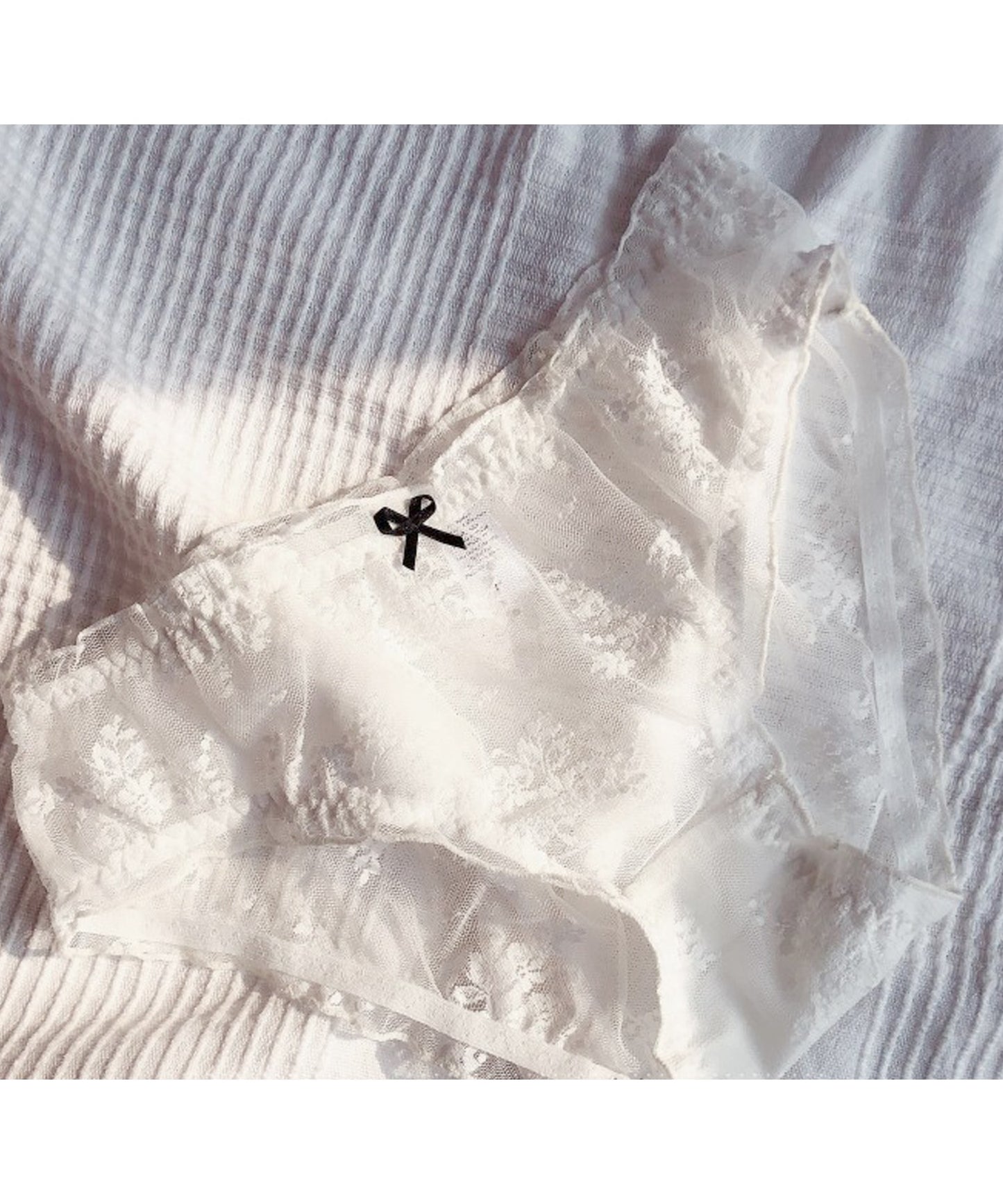 花柄レースショーツ 3枚組