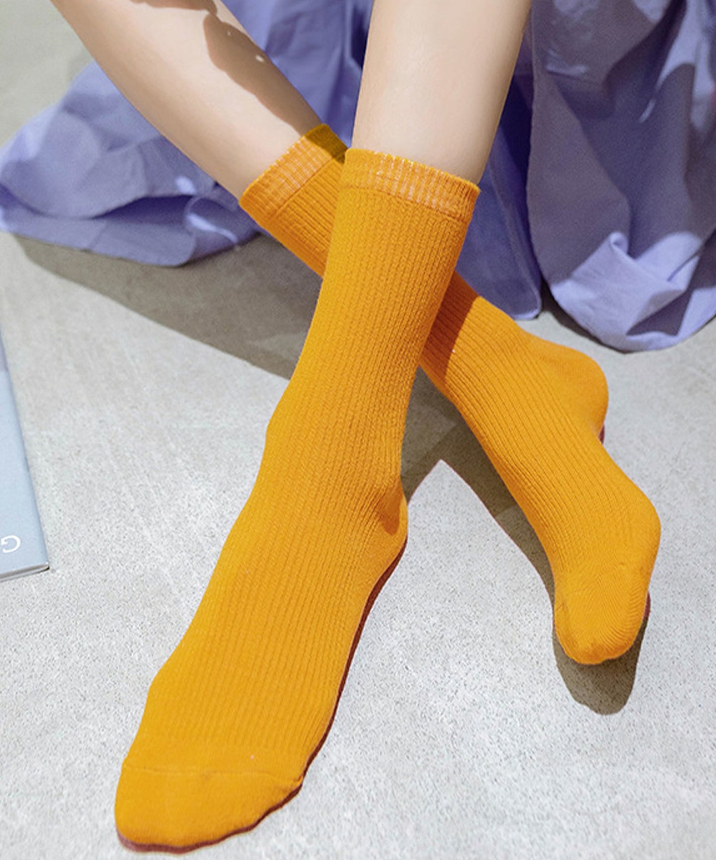 【6色組】靴下 スタンダードソックスセット