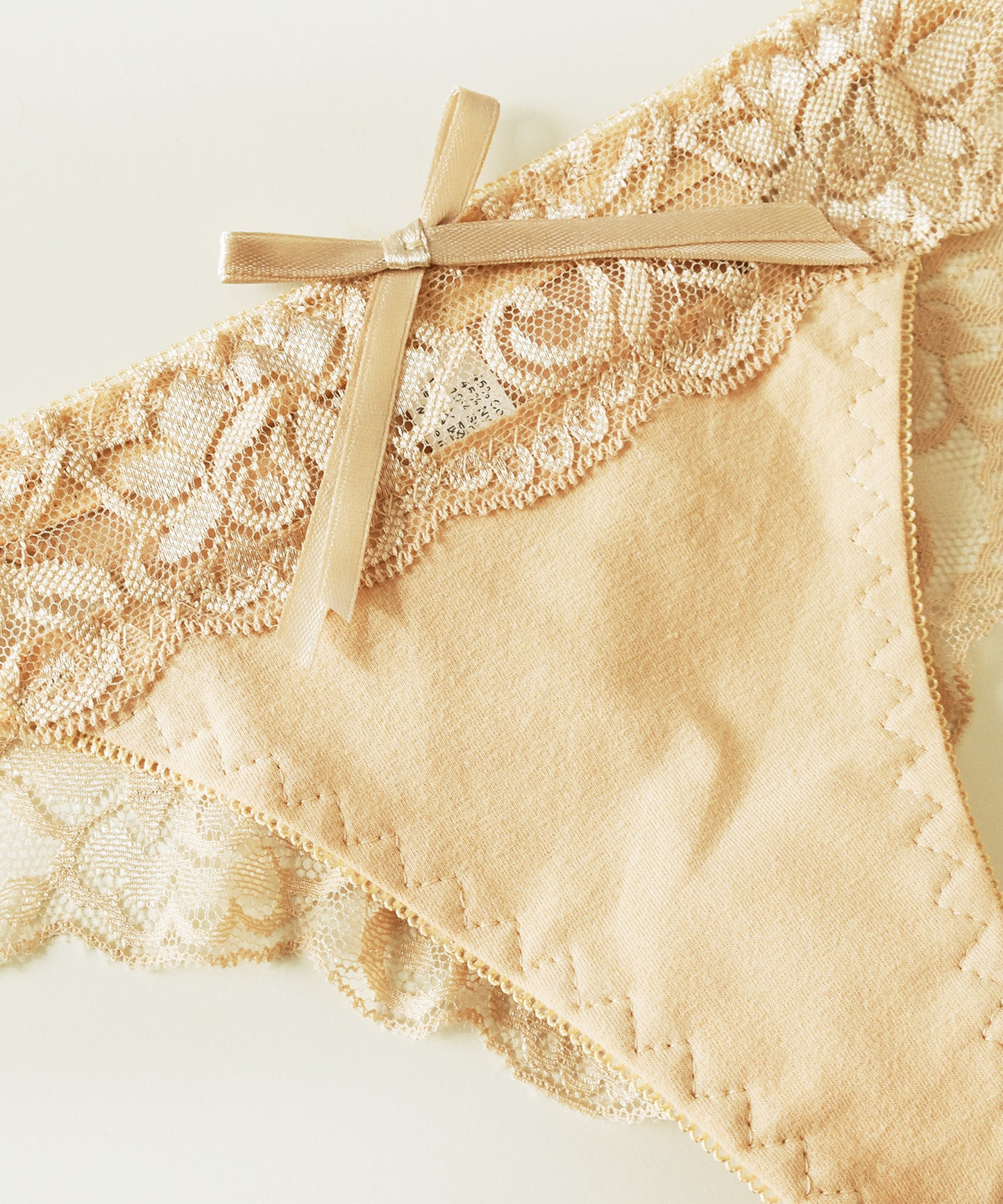 Tバック コットン セクシーレースショーツ