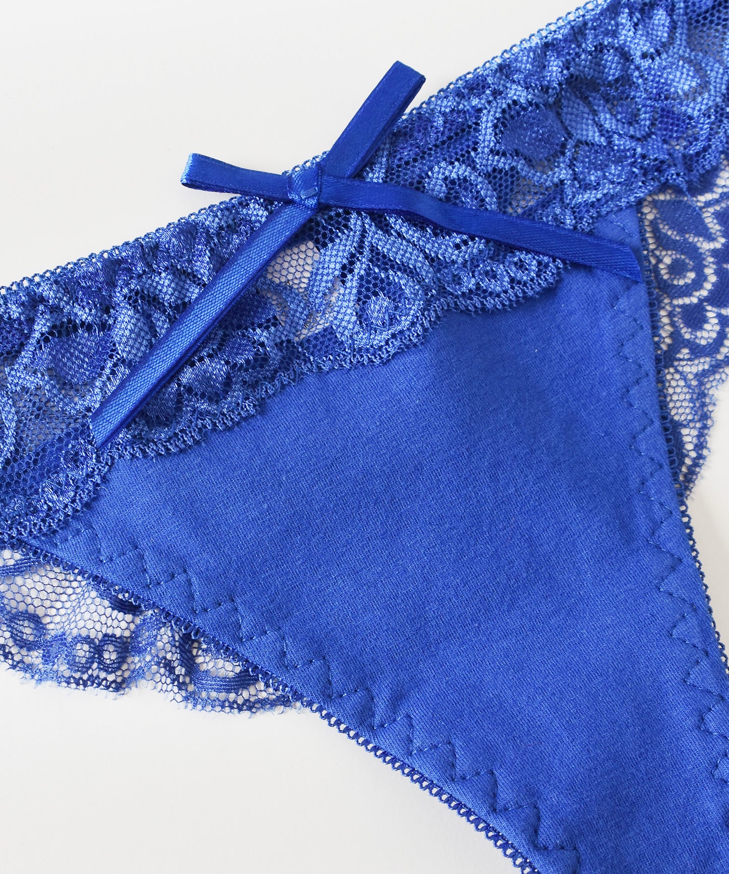 Tバック コットン セクシーレースショーツ