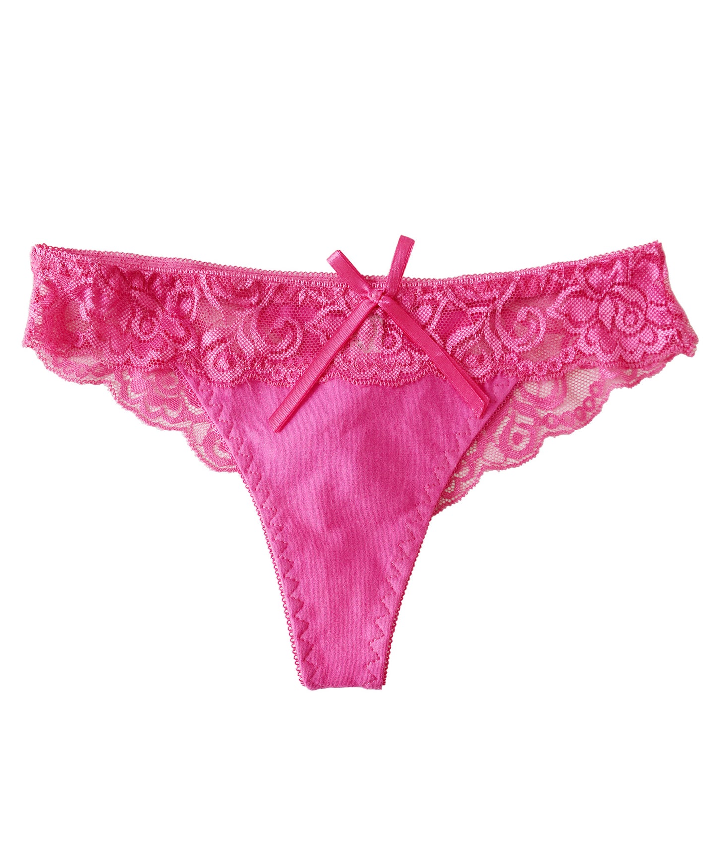 Tバック コットン セクシーレースショーツ
