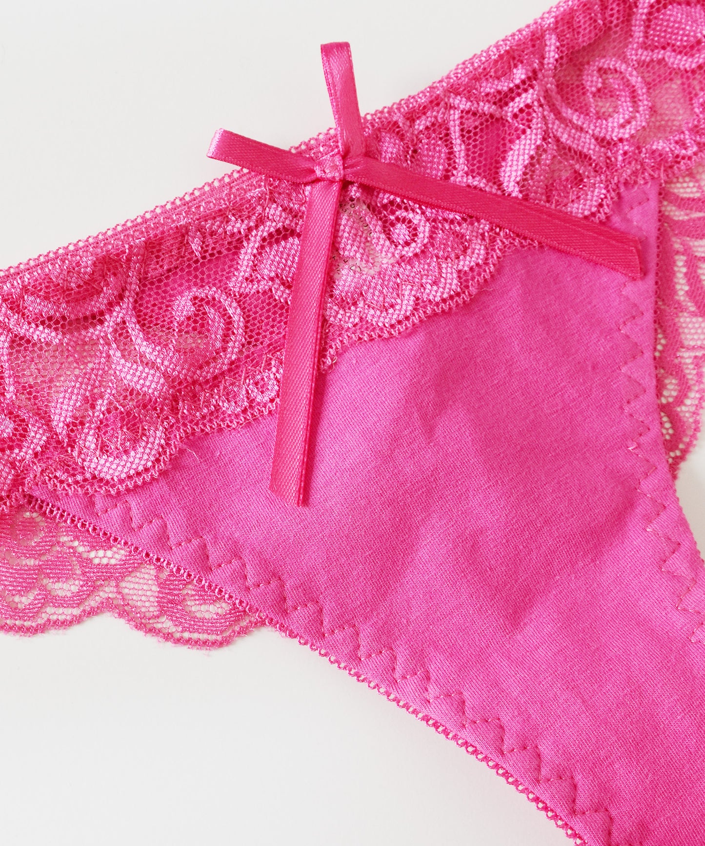 Tバック コットン セクシーレースショーツ
