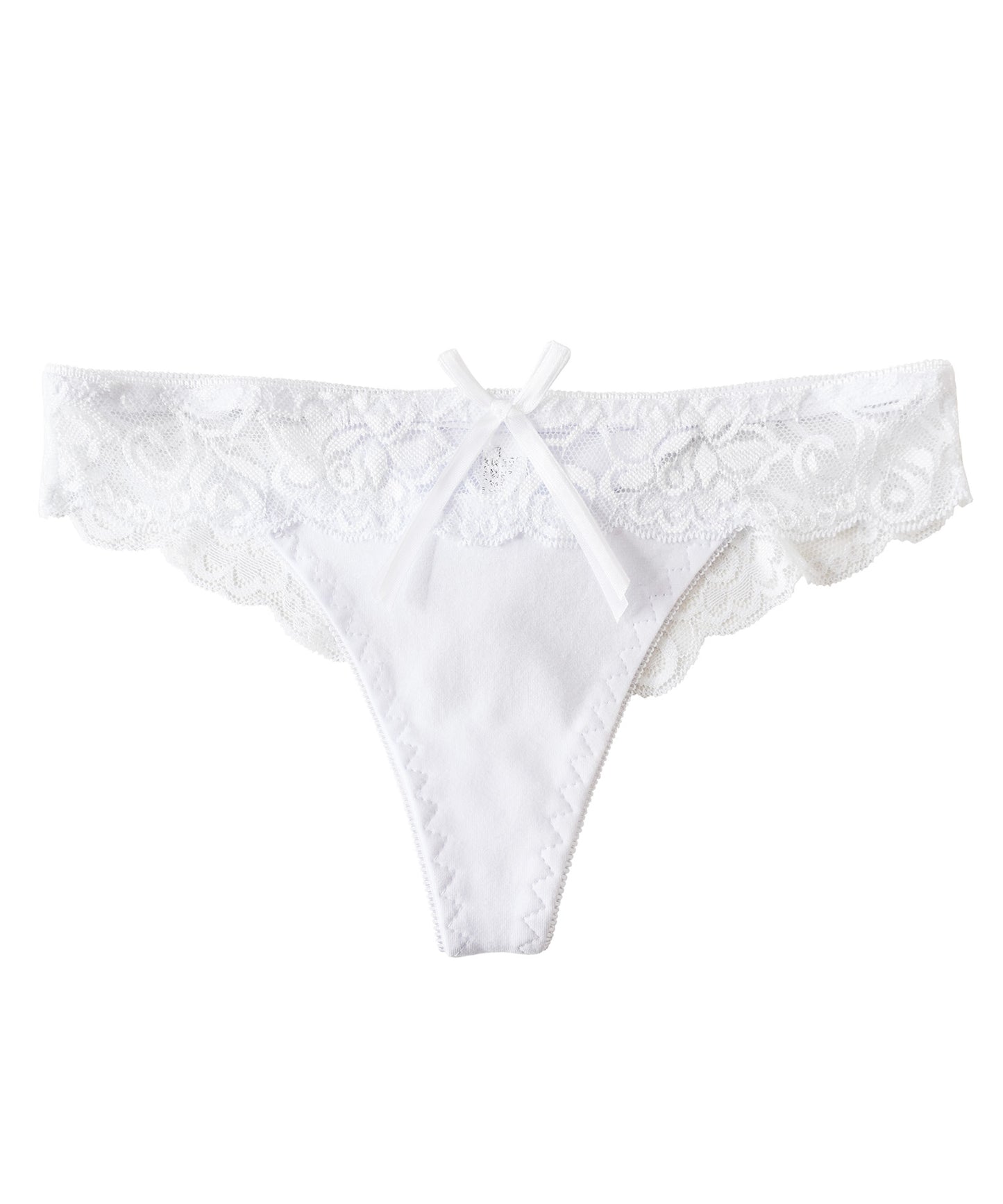 Tバック コットン セクシーレースショーツ