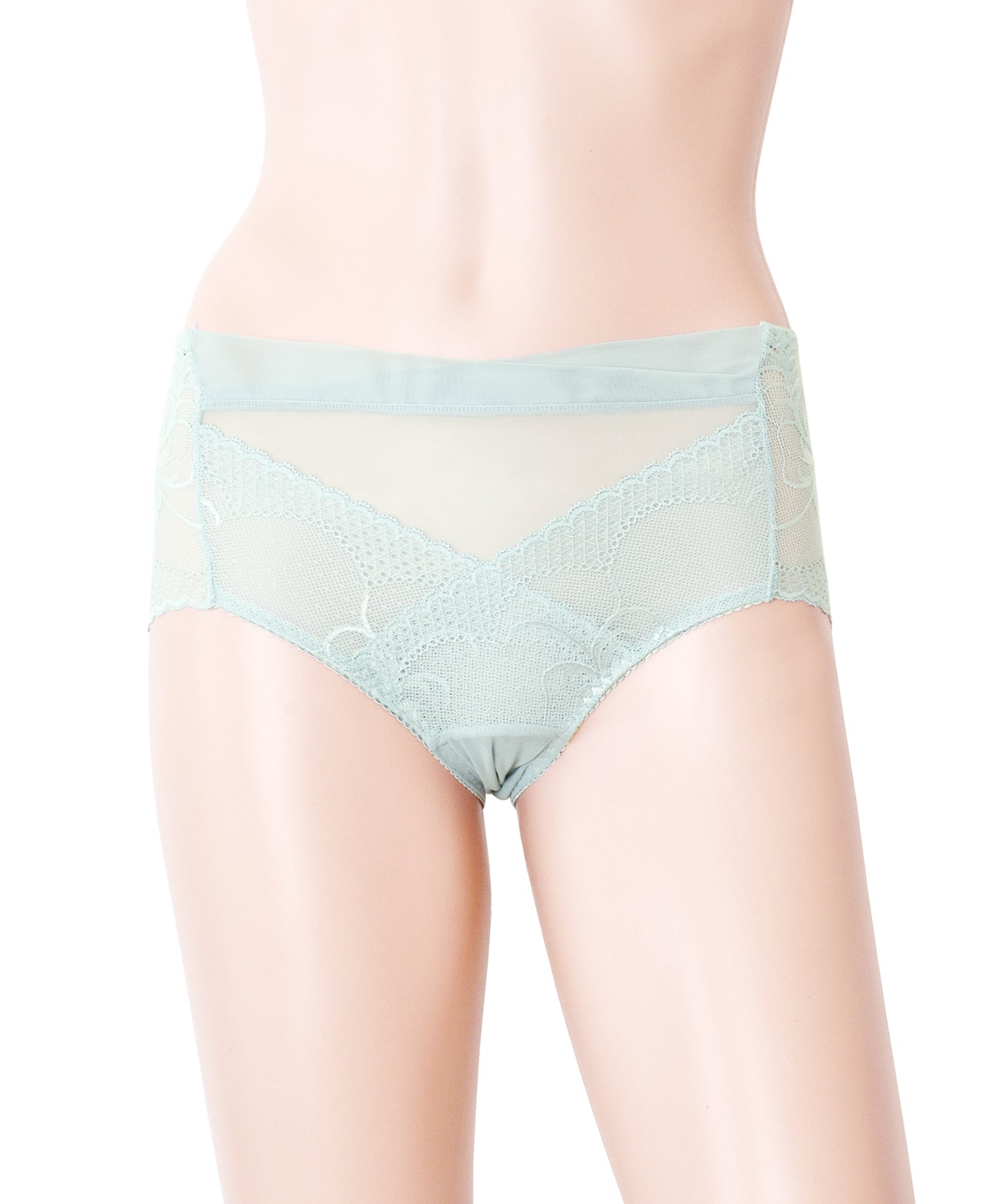 シアーメッシュ ストレッチレースショーツ