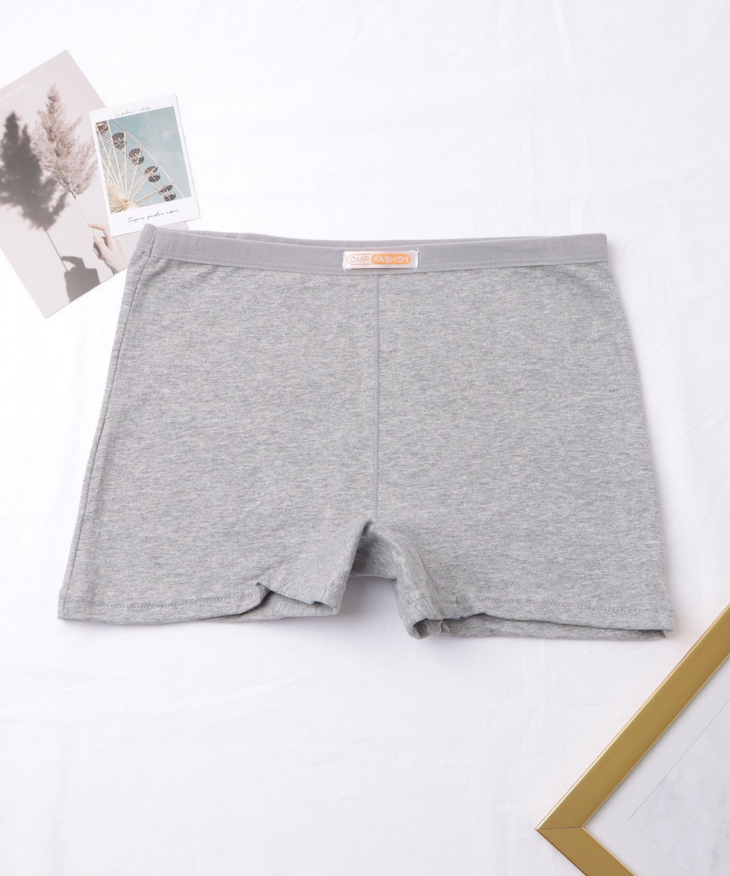 【5枚セット】ベーシックコットンカラーボクサーショーツ