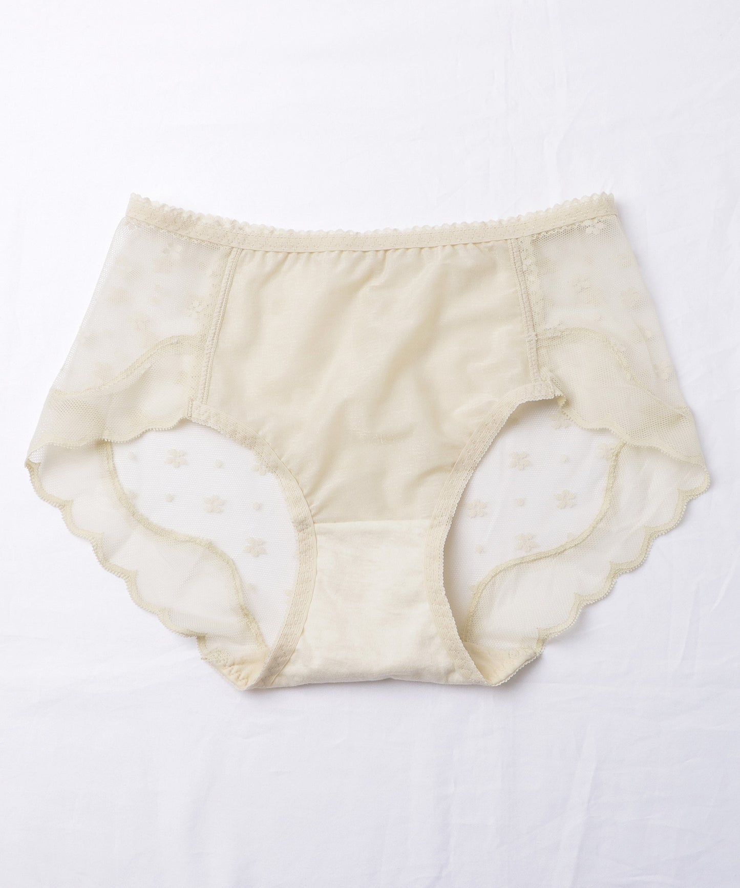 【5枚セット】レースドッキングスカラップレッグショーツ