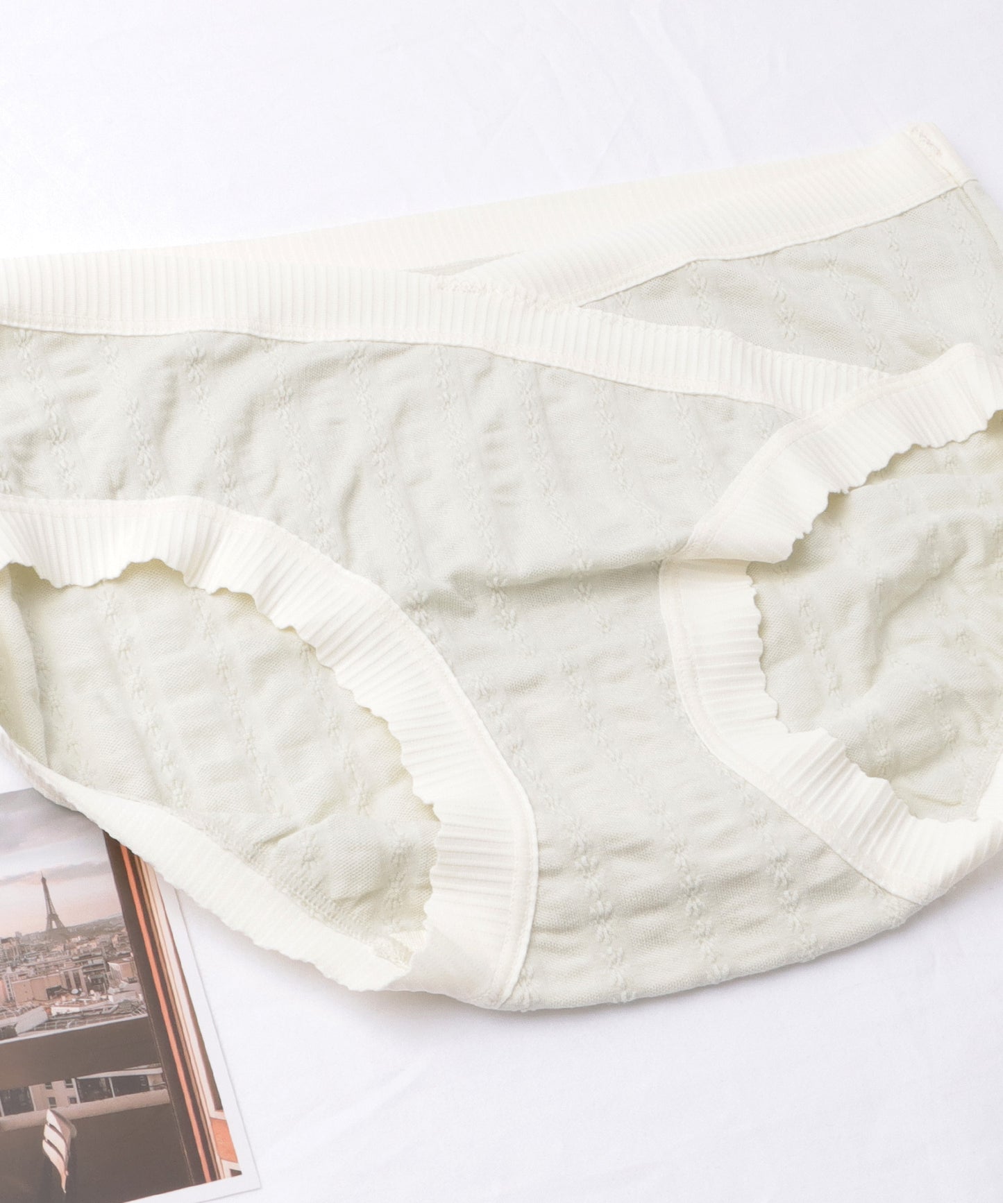 【4枚セット】ソフトタッチローライズマタニティショーツ