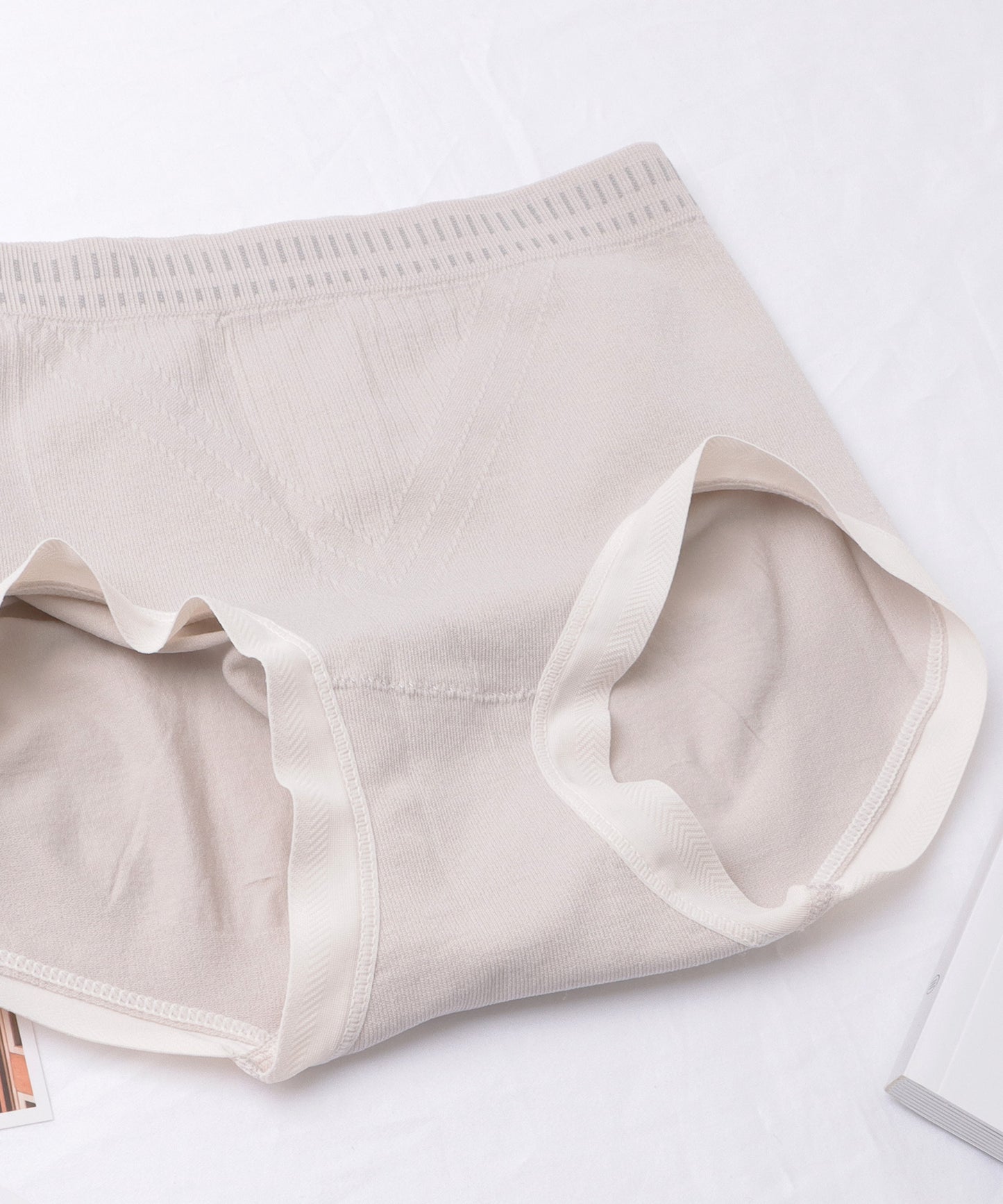 【6枚セット】ソフトタッチ配色ストレッチニットショーツ