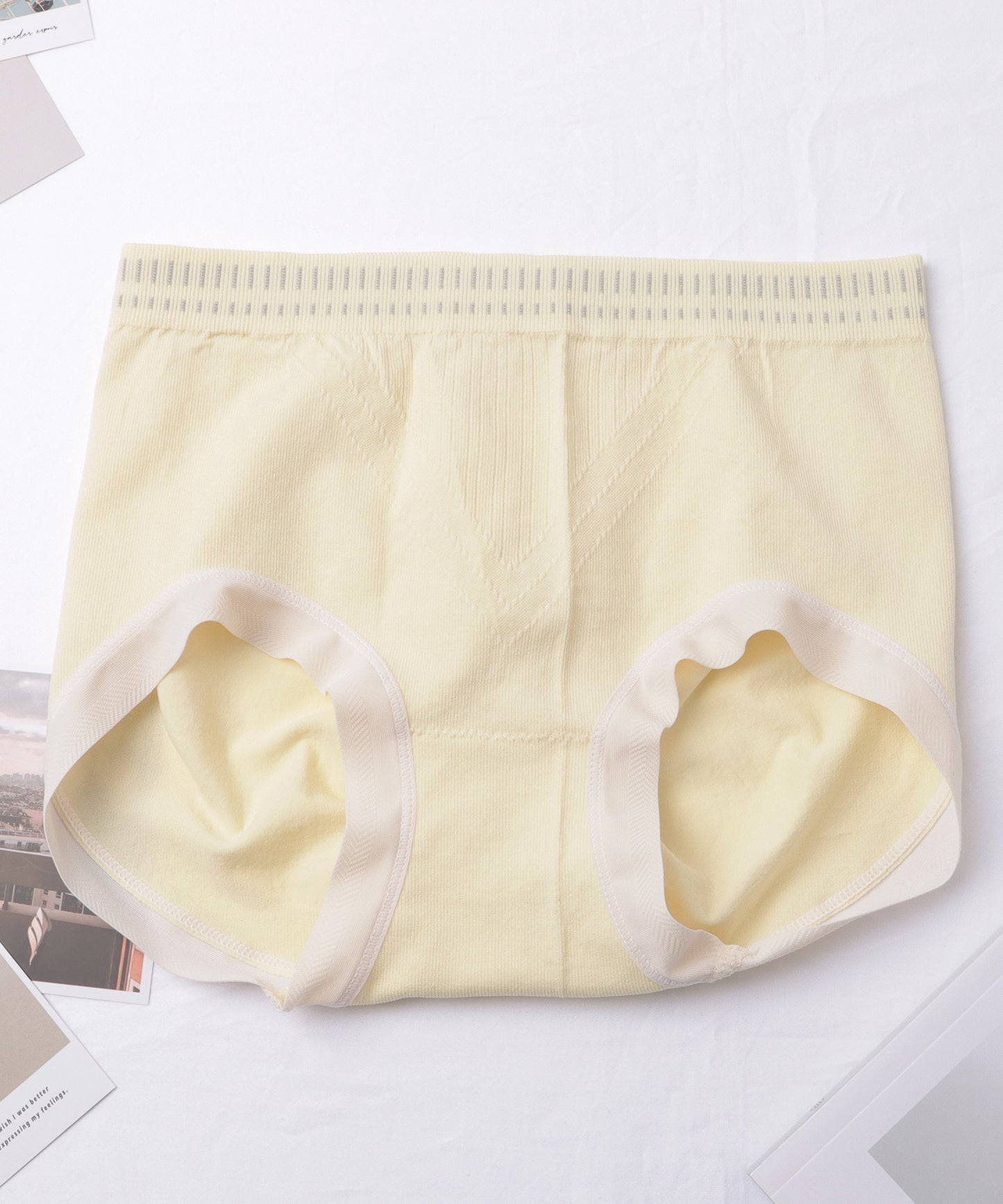 【6枚セット】ソフトタッチ配色ストレッチニットショーツ