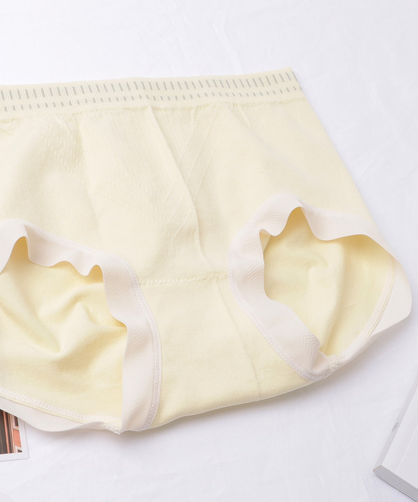 【6枚セット】ソフトタッチ配色ストレッチニットショーツ
