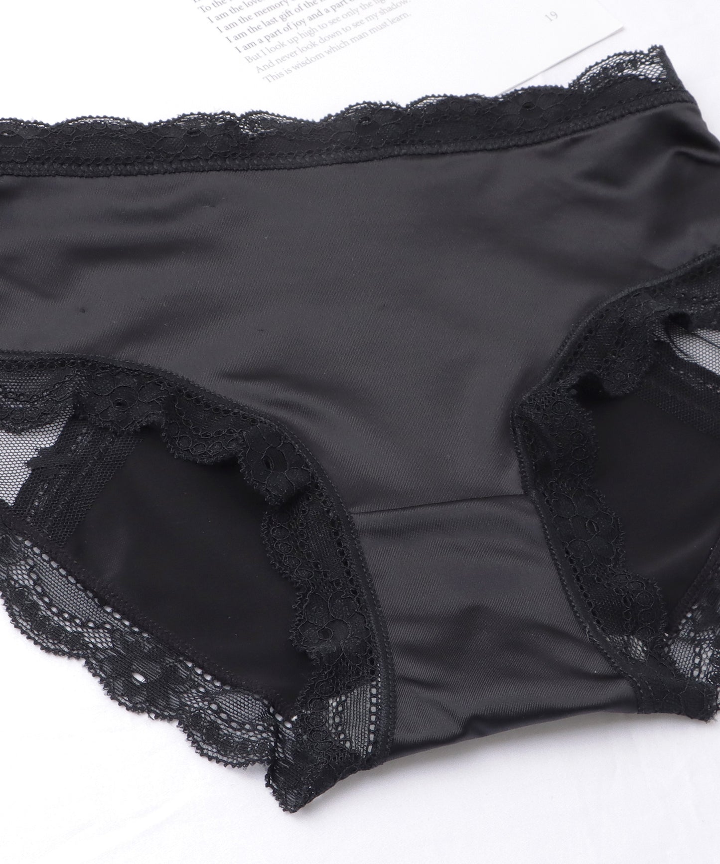 【5枚セット】バックレースカットアウトデザインショーツ