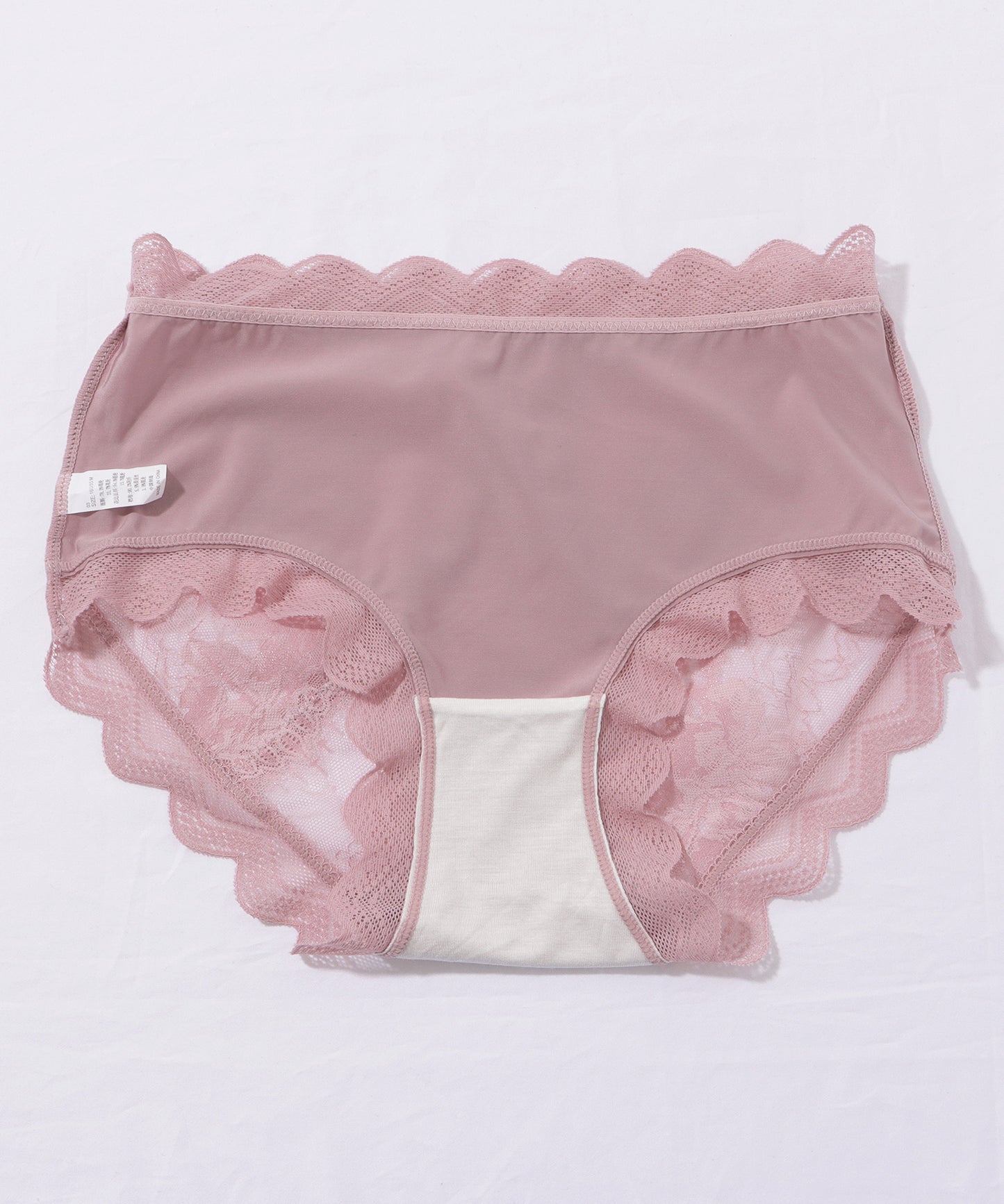 【5枚セット】バックレーススカラップデザインショーツ