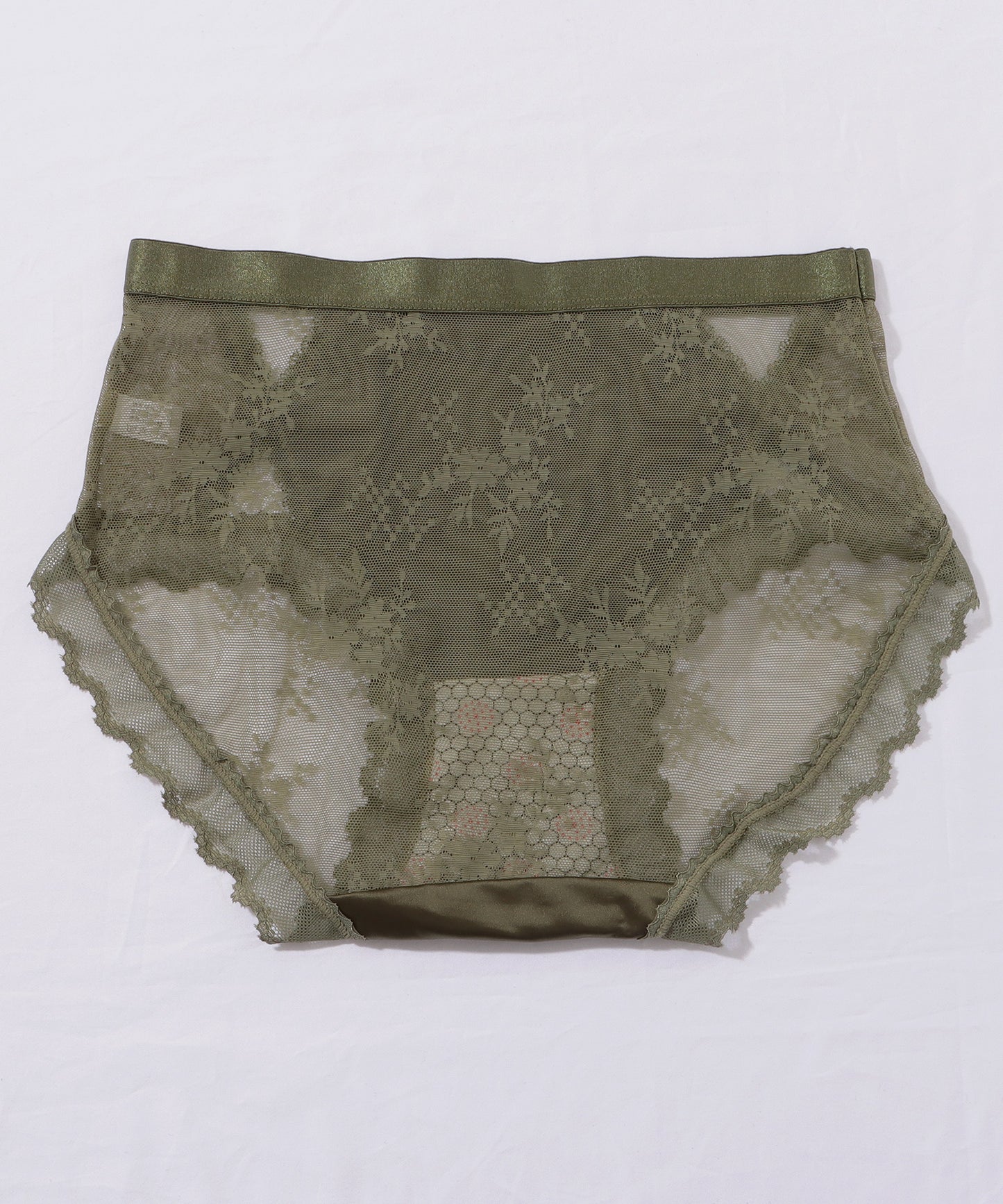 【4枚セット】レースドッキングカットアウトリボンショーツ