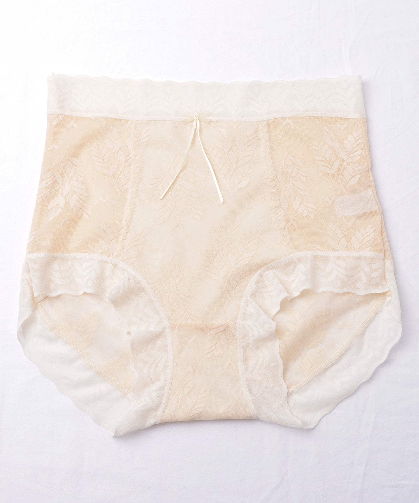 【6枚セット】ハイウエストボタニカルレース補正ショーツ