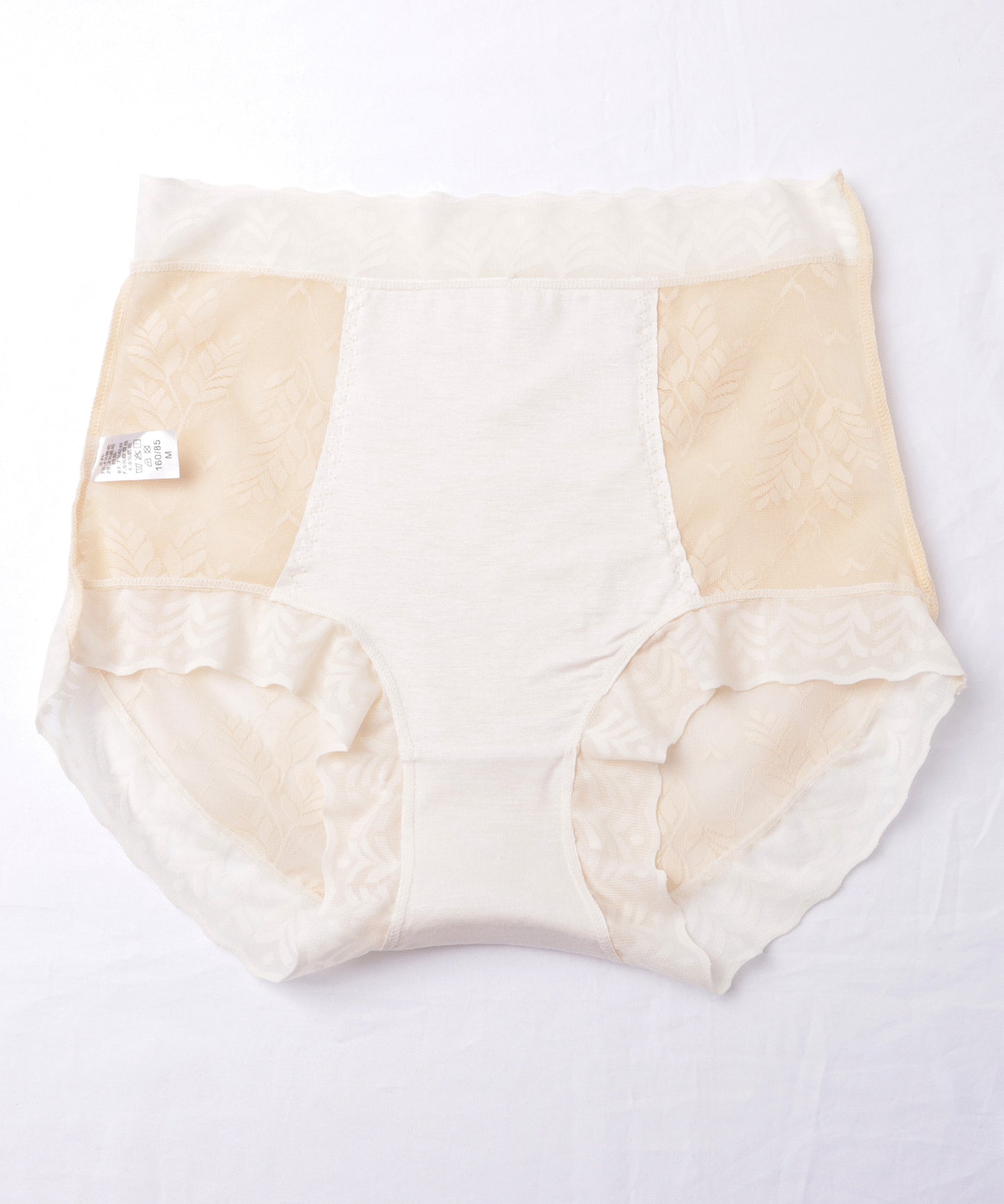 【6枚セット】ハイウエストボタニカルレース補正ショーツ