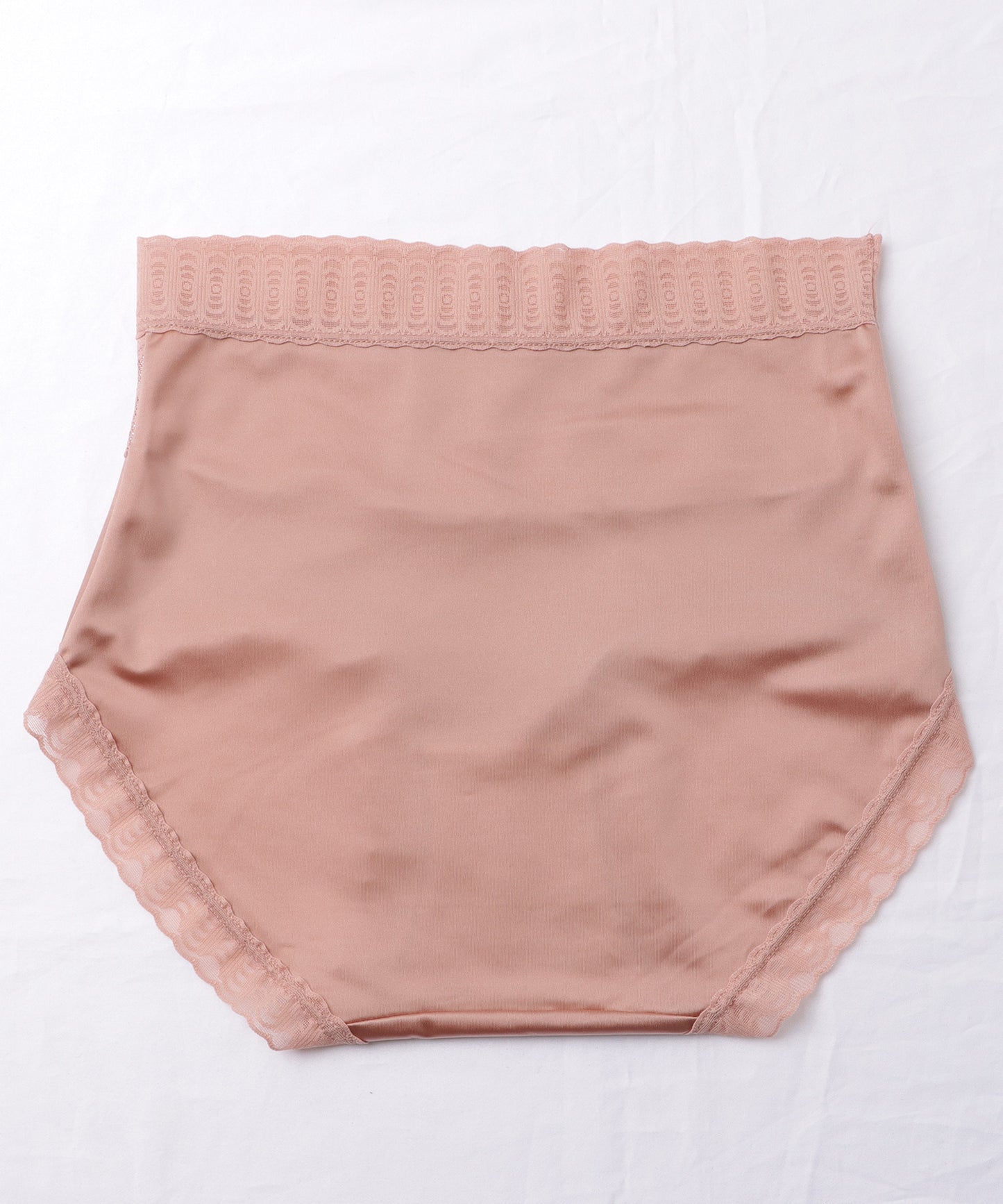【6枚セット】ハイウエストサテンレースドッキングショーツ
