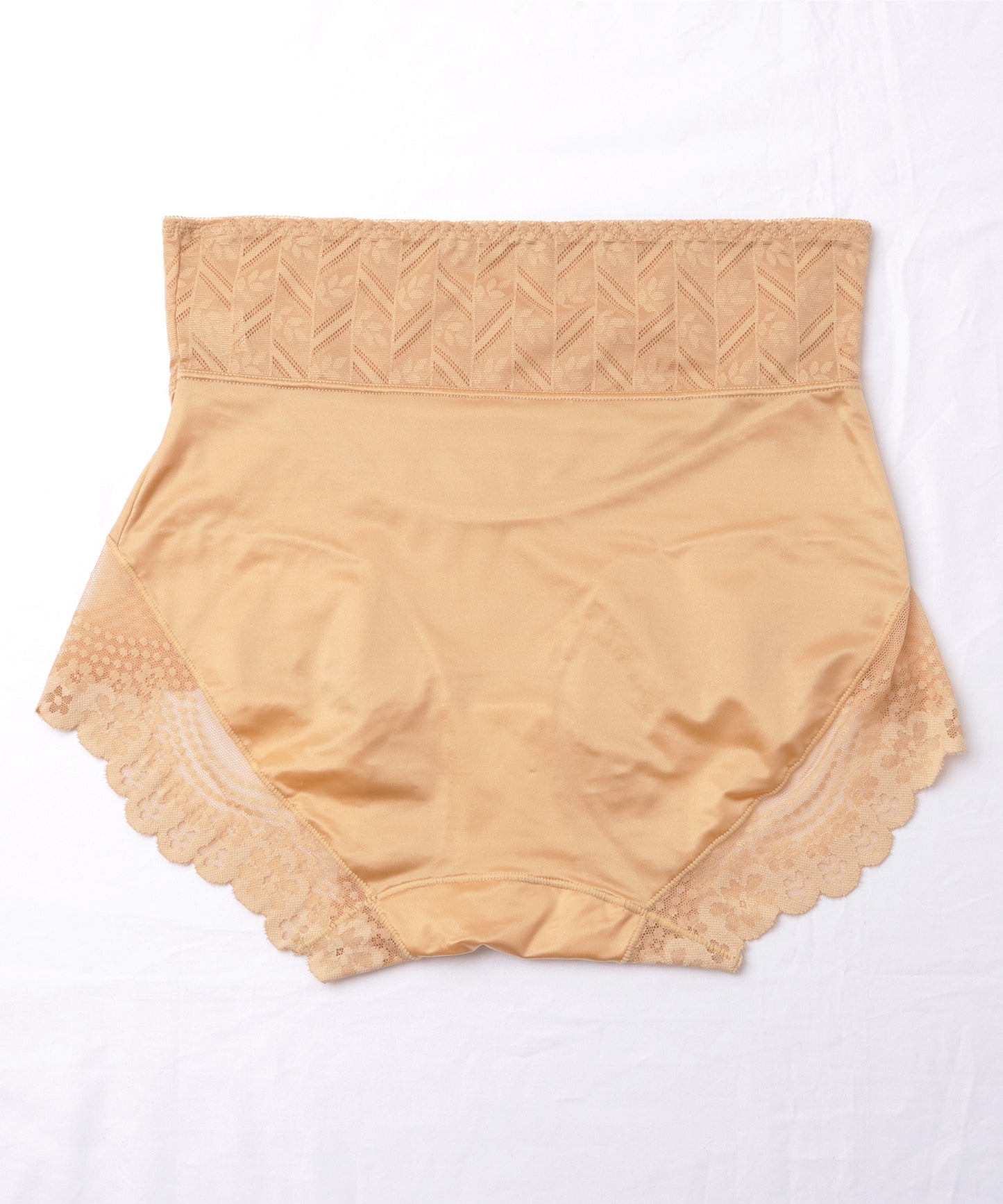 【5枚セット】ハイウエストサテンレースドッキングショーツ
