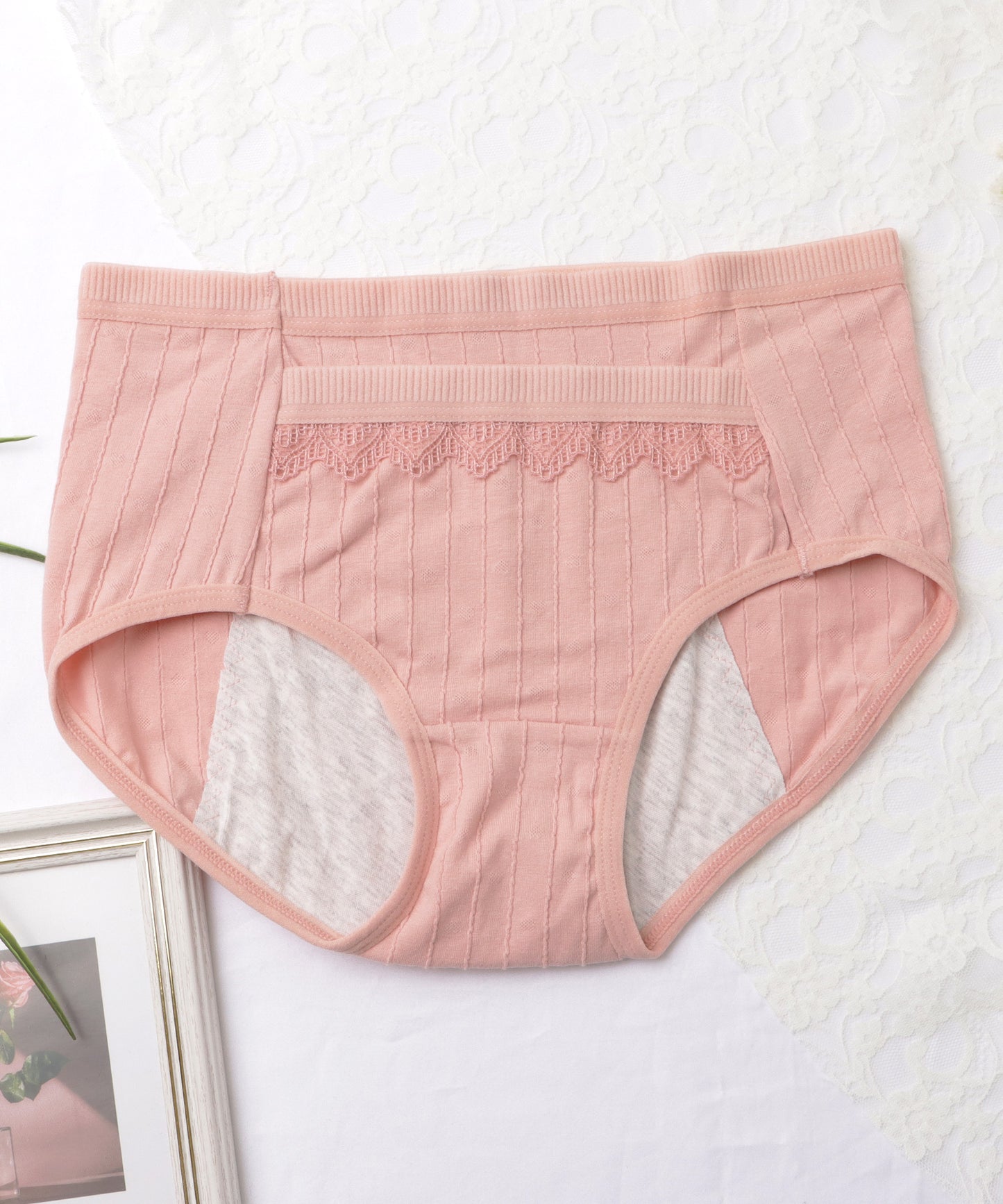 【6枚セット】ポケット付きコットンサニタリーショーツ
