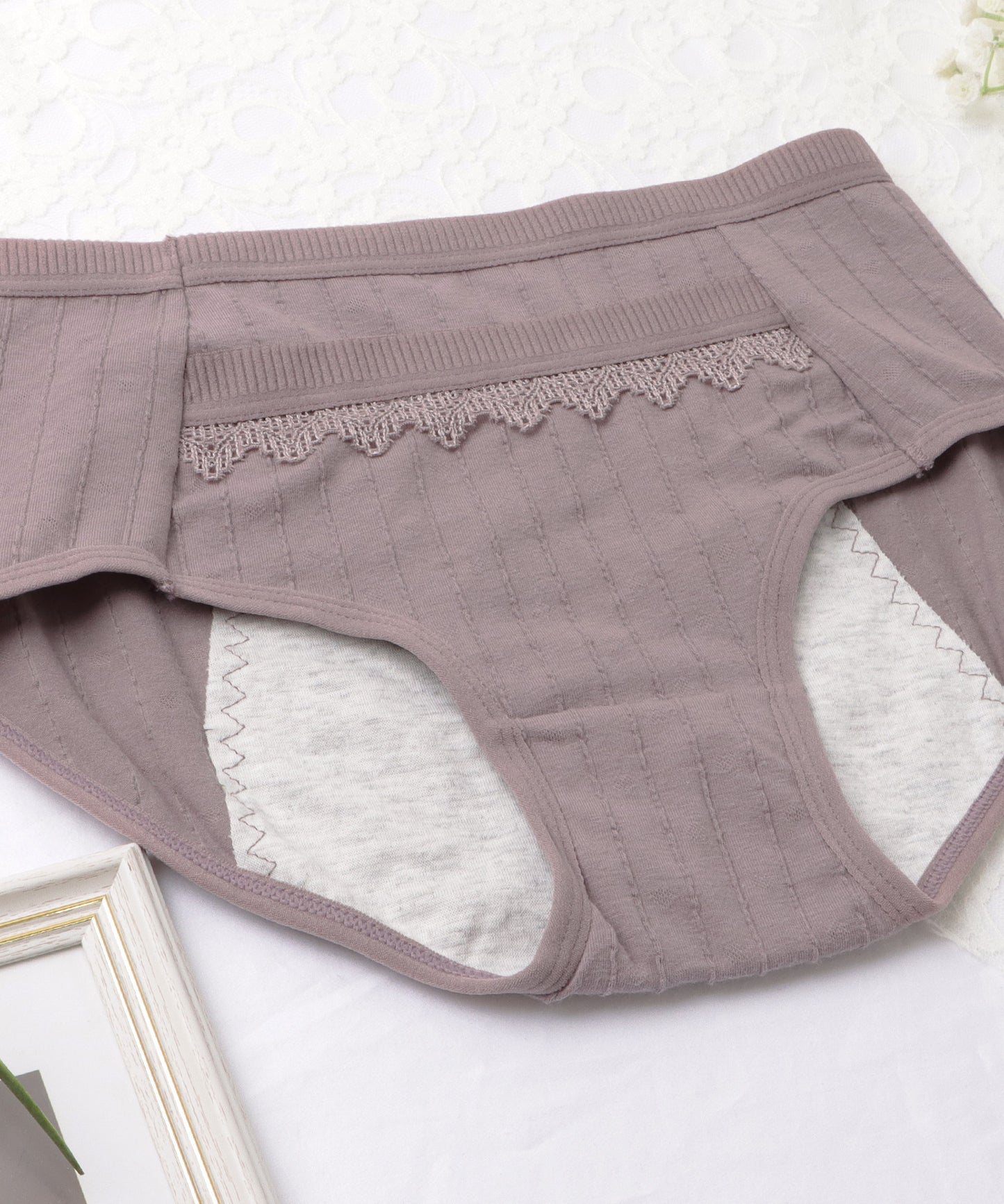 【6枚セット】ポケット付きコットンサニタリーショーツ