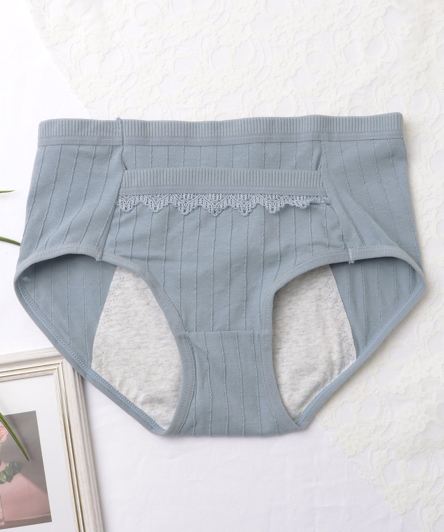 【6枚セット】ポケット付きコットンサニタリーショーツ