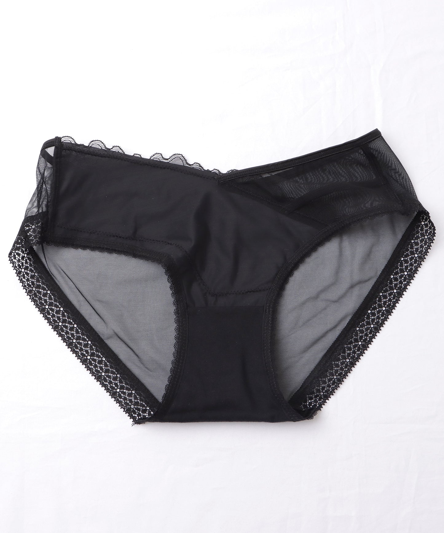 【4枚セット】レースドッキングアシメショーツ