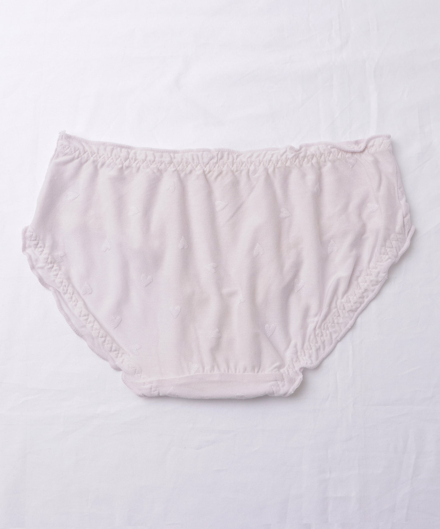 【6枚セット】ストロベリーワッペン付きフリルモダールショーツ
