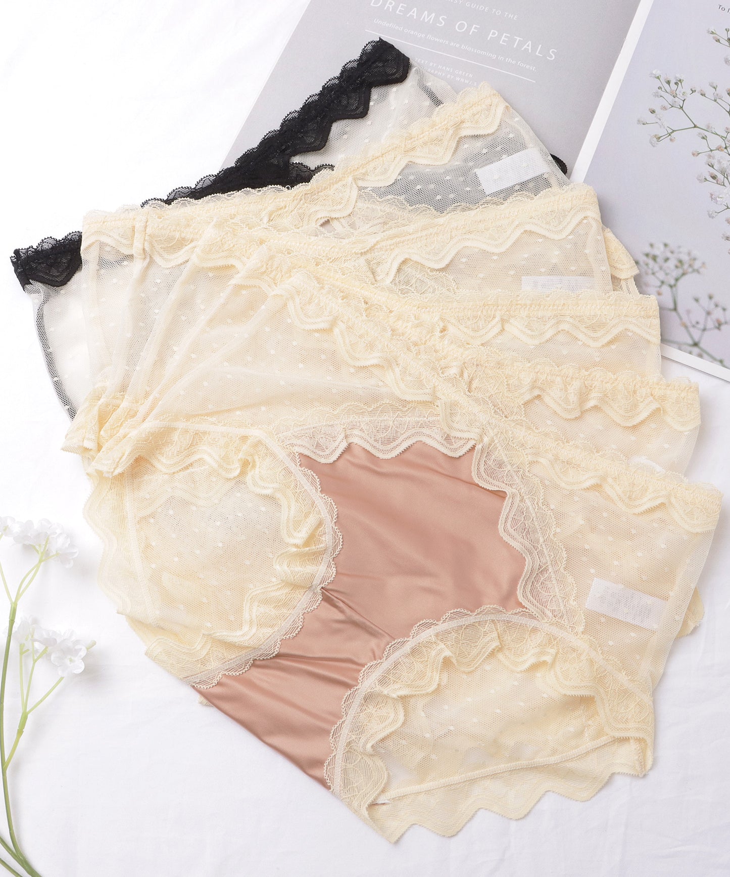 【6枚セット】ボーイズレッグレースドッキングショーツ