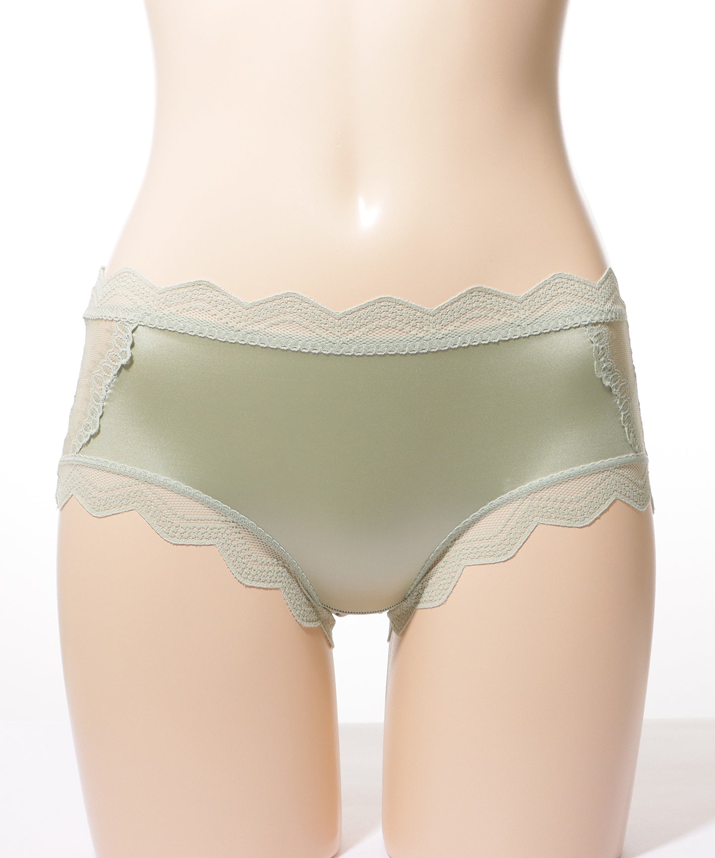 【6枚セット】レースドッキングスカラップショーツ